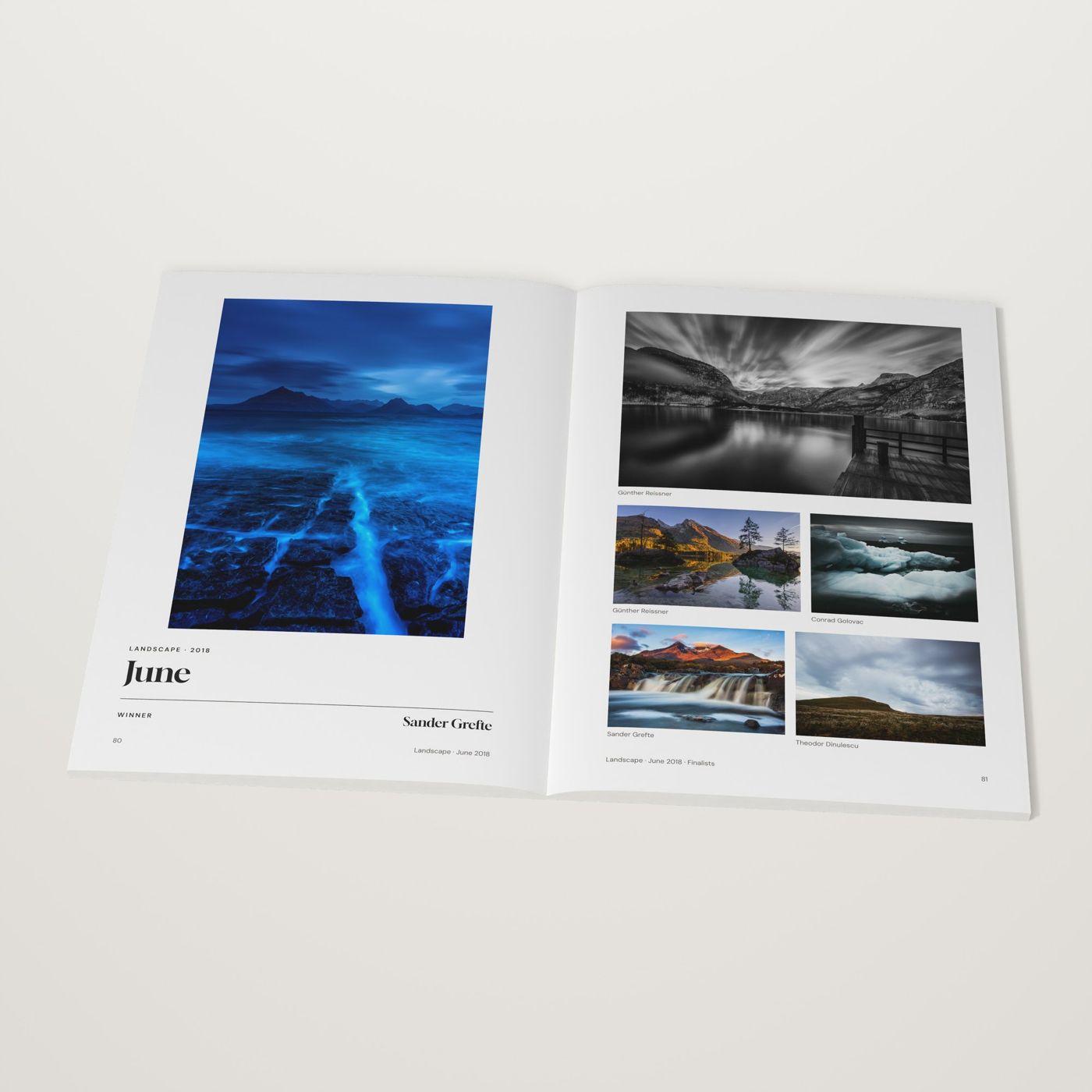 Spread: June landscape winner Sander Grefte
