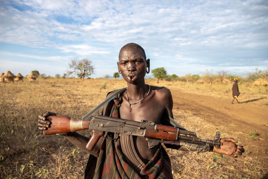Woman from Mursi tribe — photograph by Svetlin Yosifov (STF One Frame 2025).