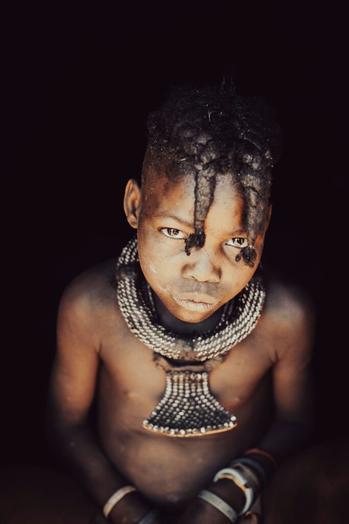 Kanamutico of the Vatwa tribe, Angola — photograph by Guy Needham (STF One Frame 2025).
