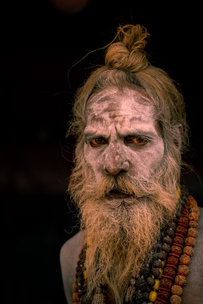 Ashes on the skin, eternity in the eyes — photograph by Sajeev J K (STF One Frame 2025).