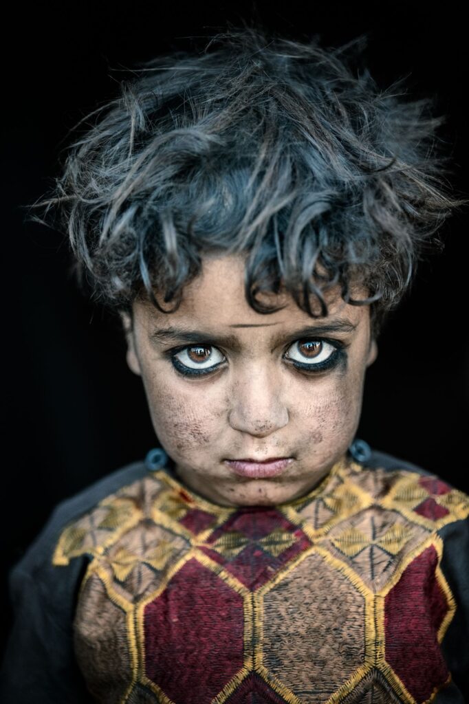 Young Kuchi girl — photograph by Trevor Cole (STF One Frame 2025).