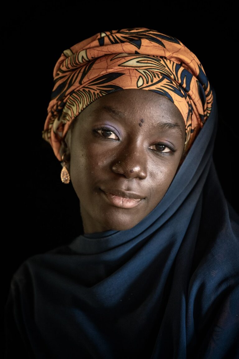 Young Fulani woman, photographed by Trevor Cole. One Frame honourable mention, Shoot The Frame 2025.