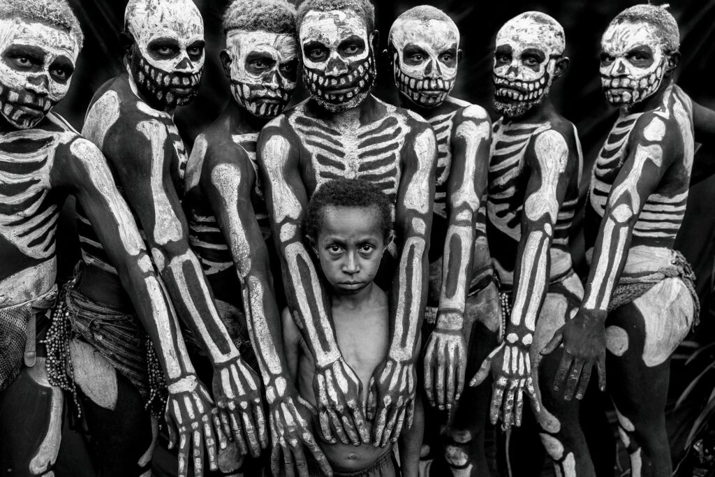 From life to death — photograph by Sanghamitra Sarkar (STF One Frame 2025).