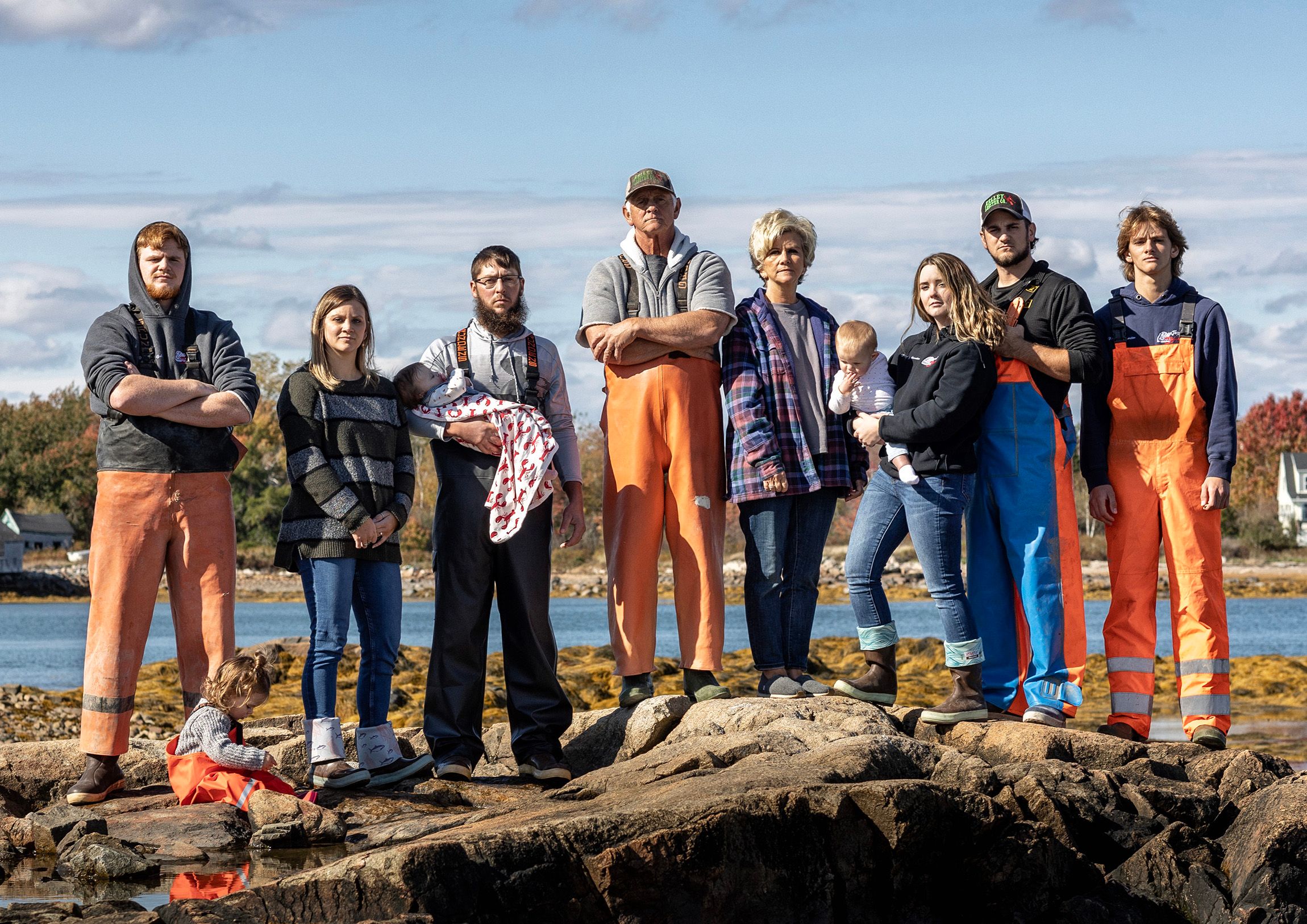 Frame 1 of 15 from The Endangered Lobstermen, a photo essay by Cheryl Clegg