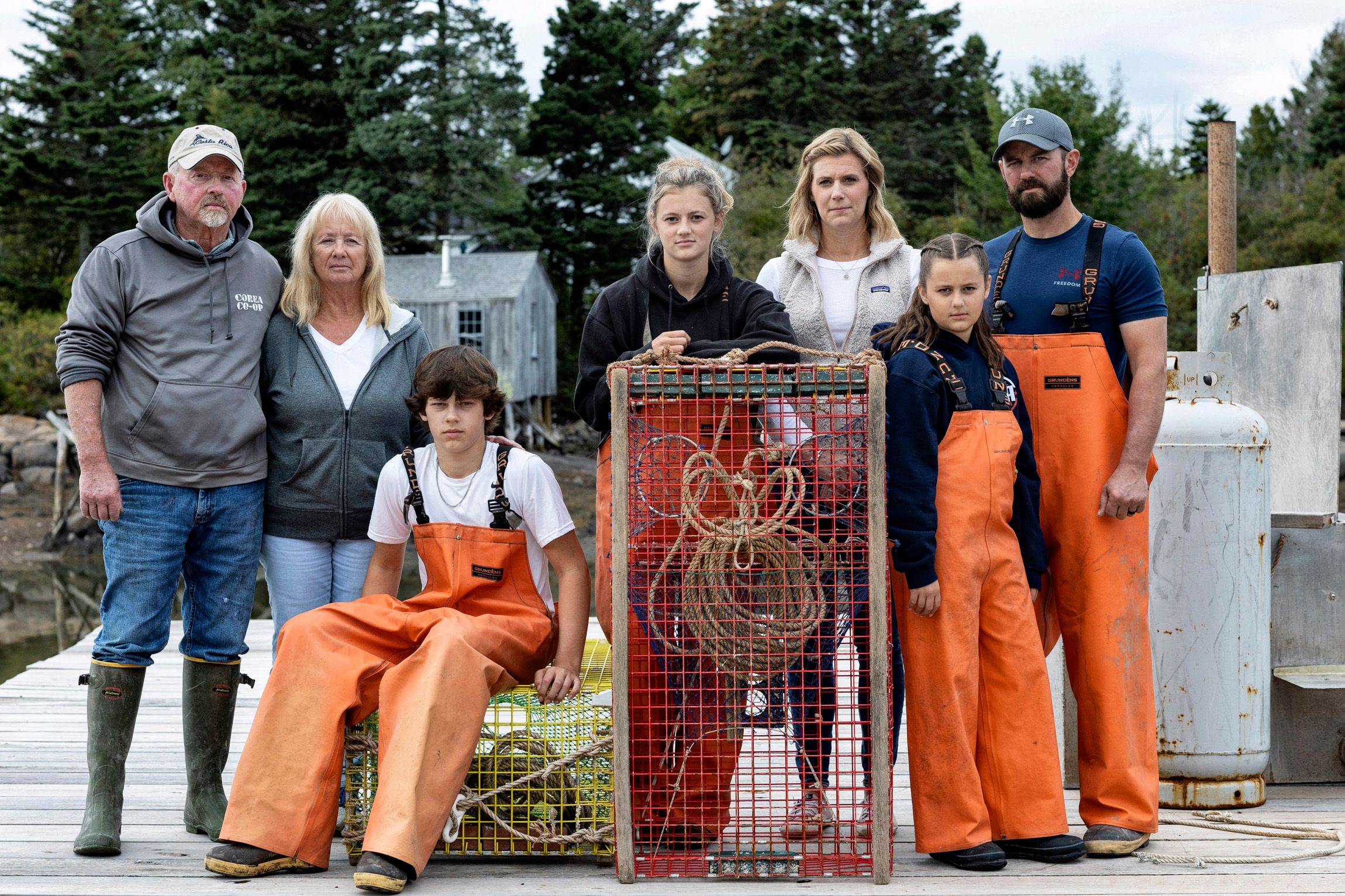 Frame 2 of 15 from The Endangered Lobstermen, a photo essay by Cheryl Clegg
