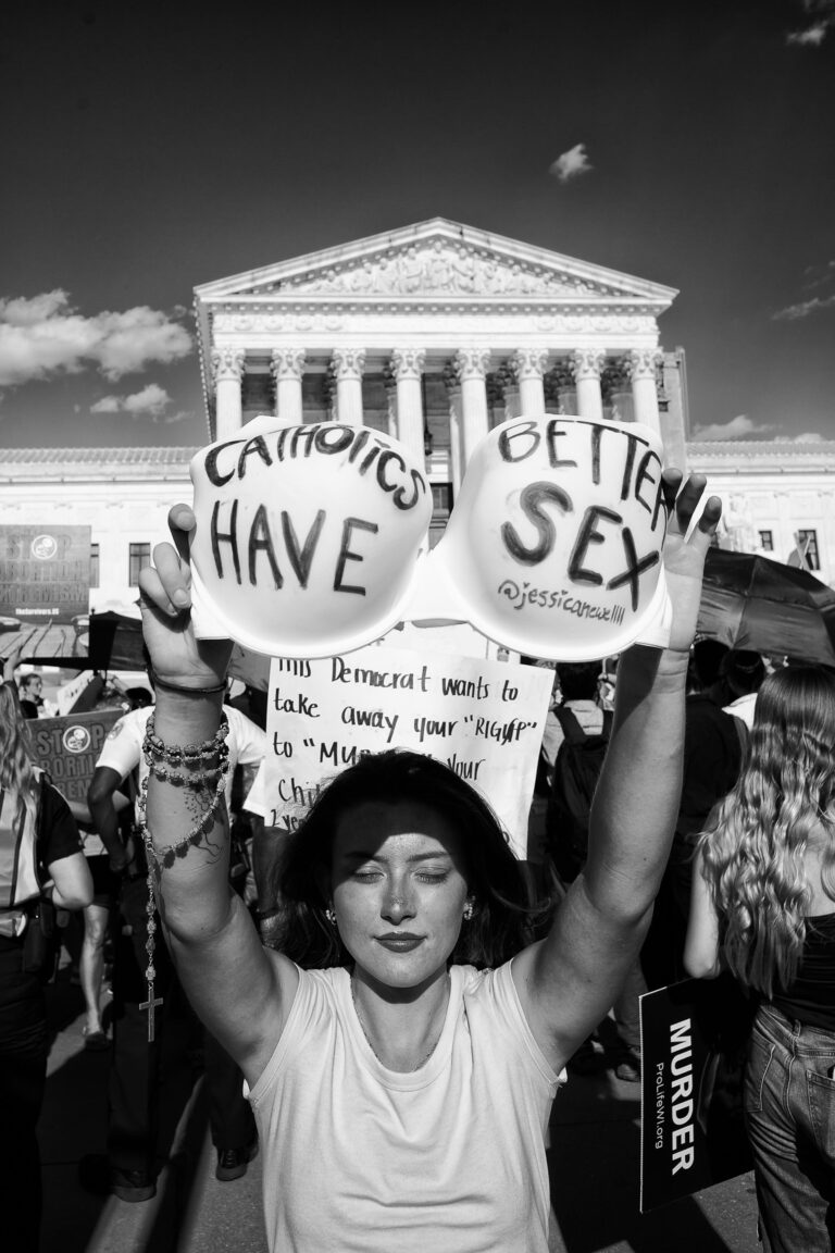 Roe v. Wade: Fully Human, a photo essay by Chaz Niell. Photo Essay honourable mention, Shoot The Frame 2025.