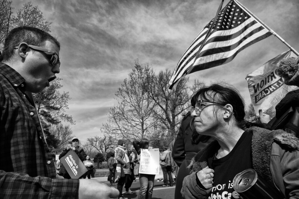 Frame 7 of 10 from Roe v. Wade: Fully Human, a photo essay by Chaz Niell