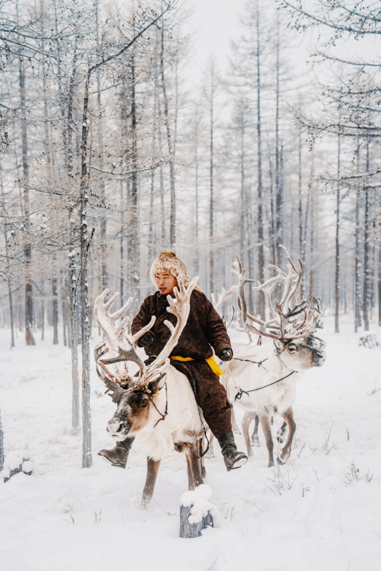From the photo essay The Tsaatan by Mikael And Amanda