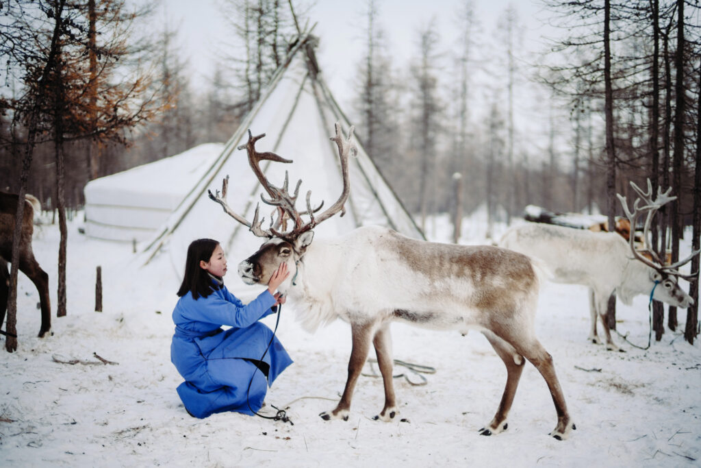 Frame 2 of 15 from The Tsaatan, a photo essay by Mikael And Amanda