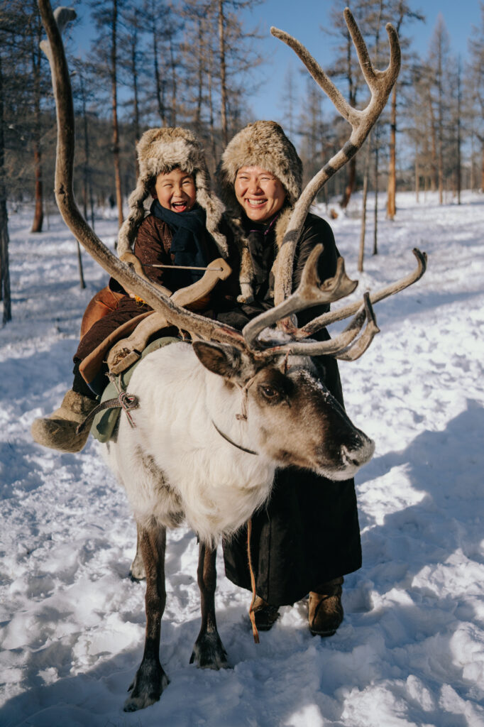 Frame 9 of 15 from The Tsaatan, a photo essay by Mikael And Amanda