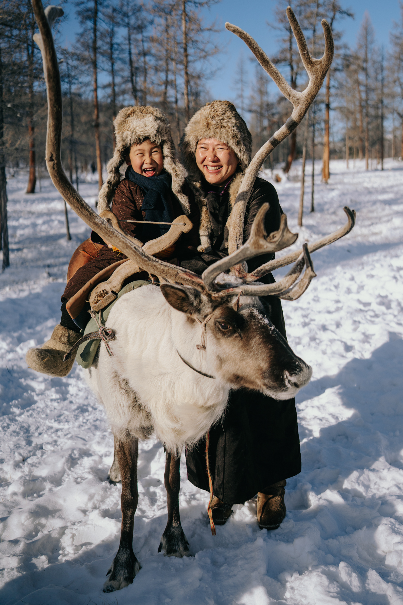 Frame 9 of 15 from The Tsaatan, a photo essay by Mikael And Amanda