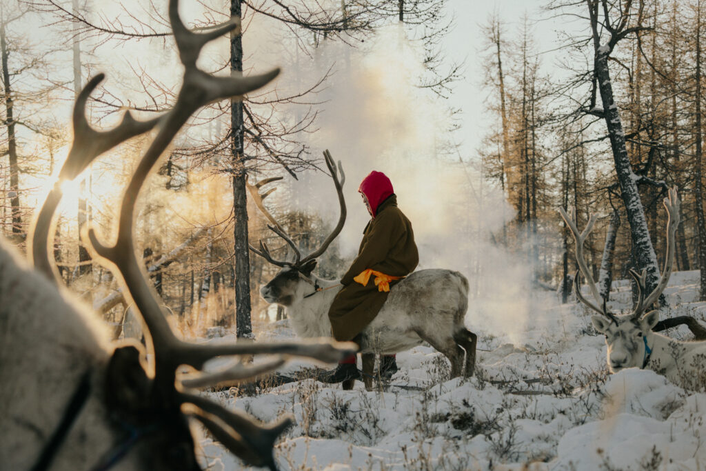 Frame 10 of 15 from The Tsaatan, a photo essay by Mikael And Amanda