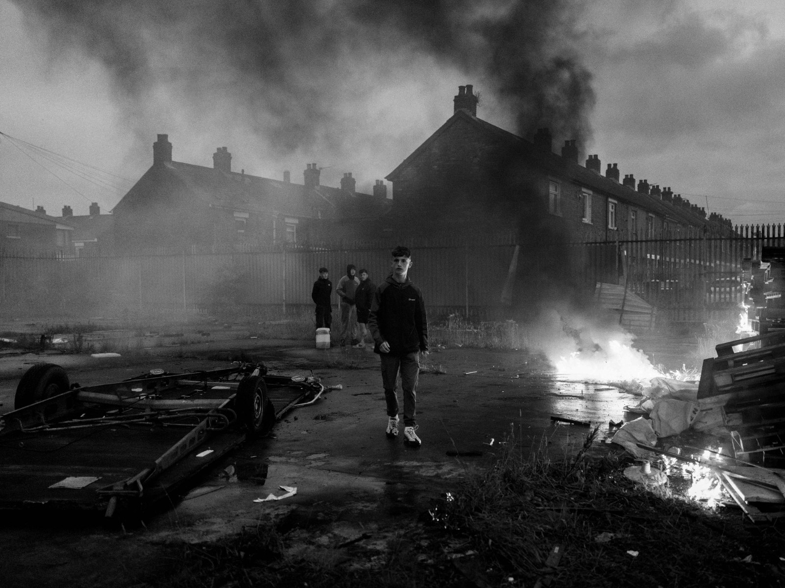 Frame 1 of 15 from Divided Youth, a photo essay by Toby Binder