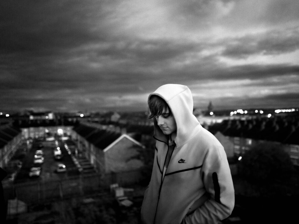 Frame 10 of 15 from Divided Youth, a photo essay by Toby Binder