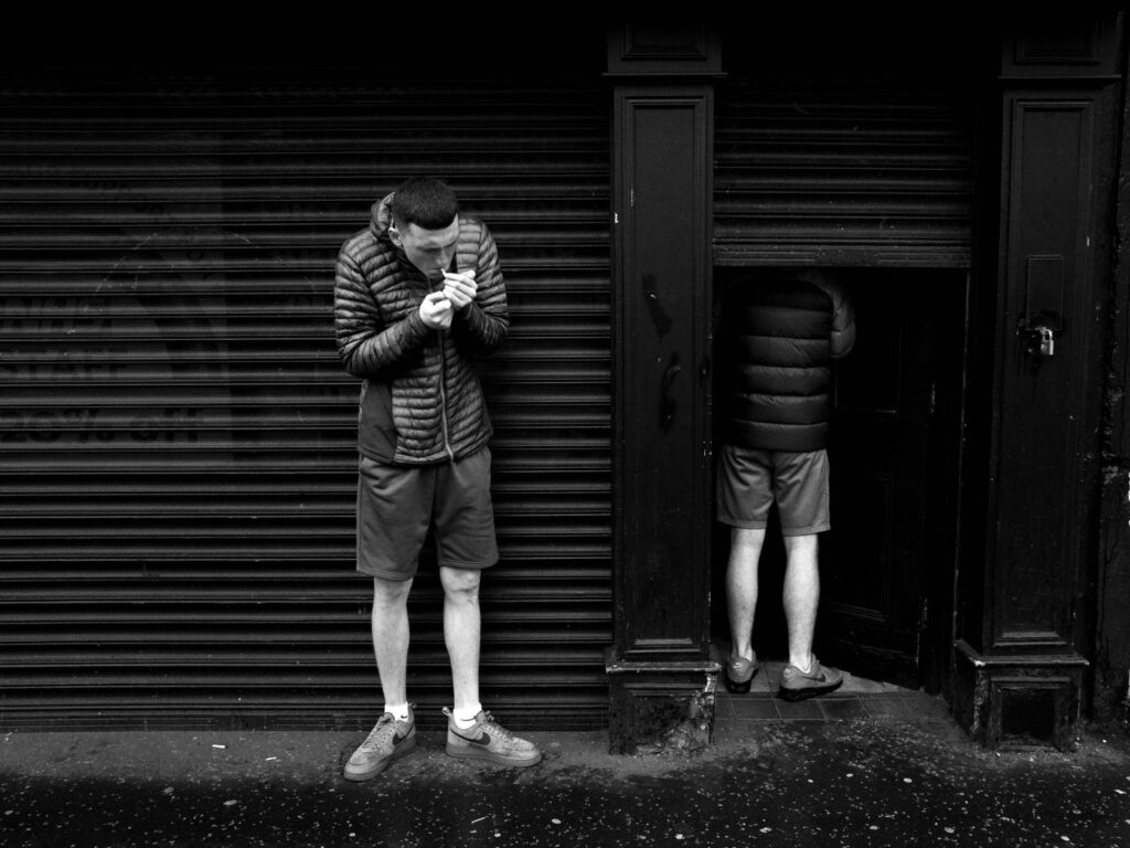 Frame 14 of 15 from Divided Youth, a photo essay by Toby Binder