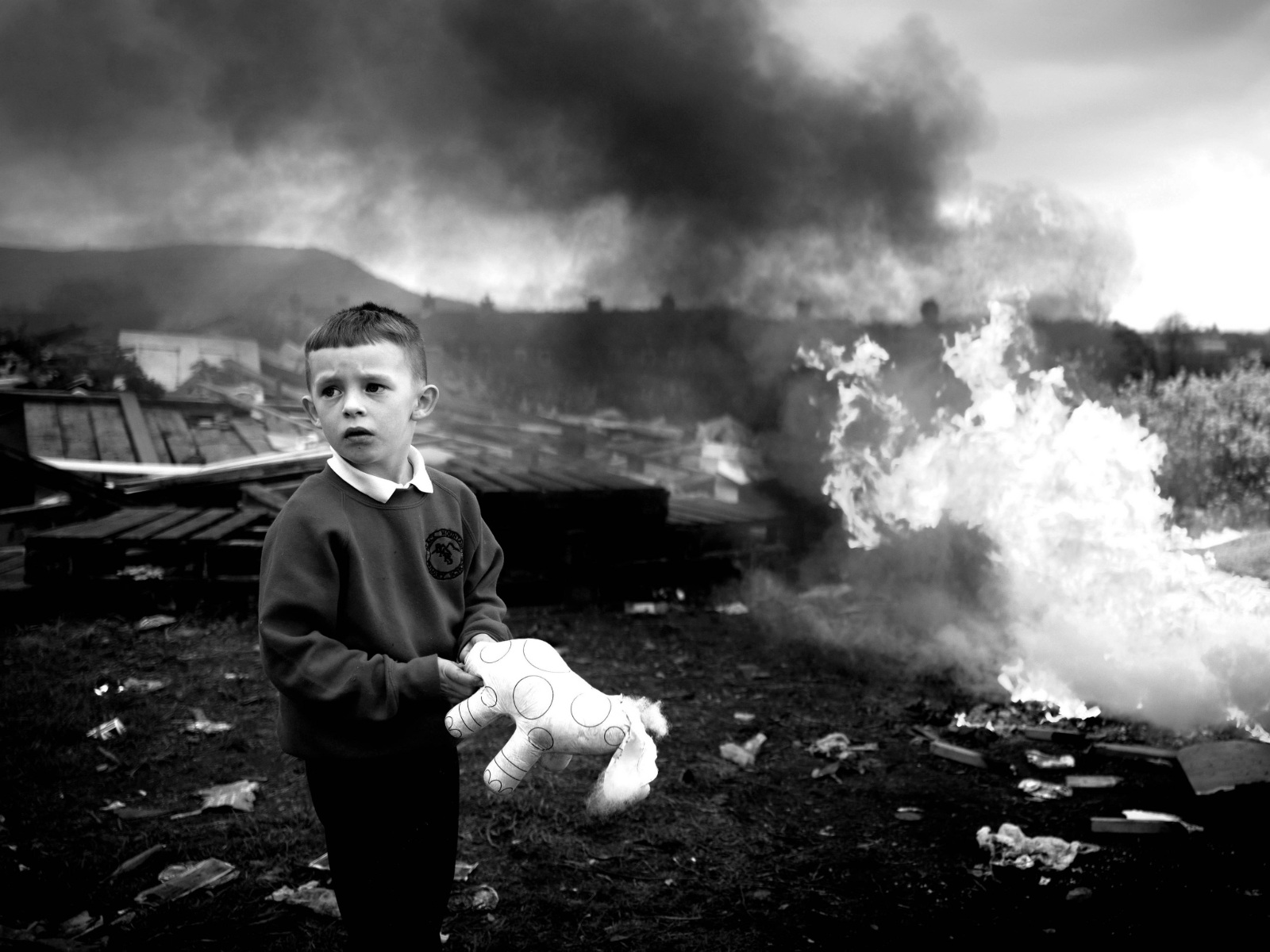 Frame 7 of 15 from Divided Youth, a photo essay by Toby Binder