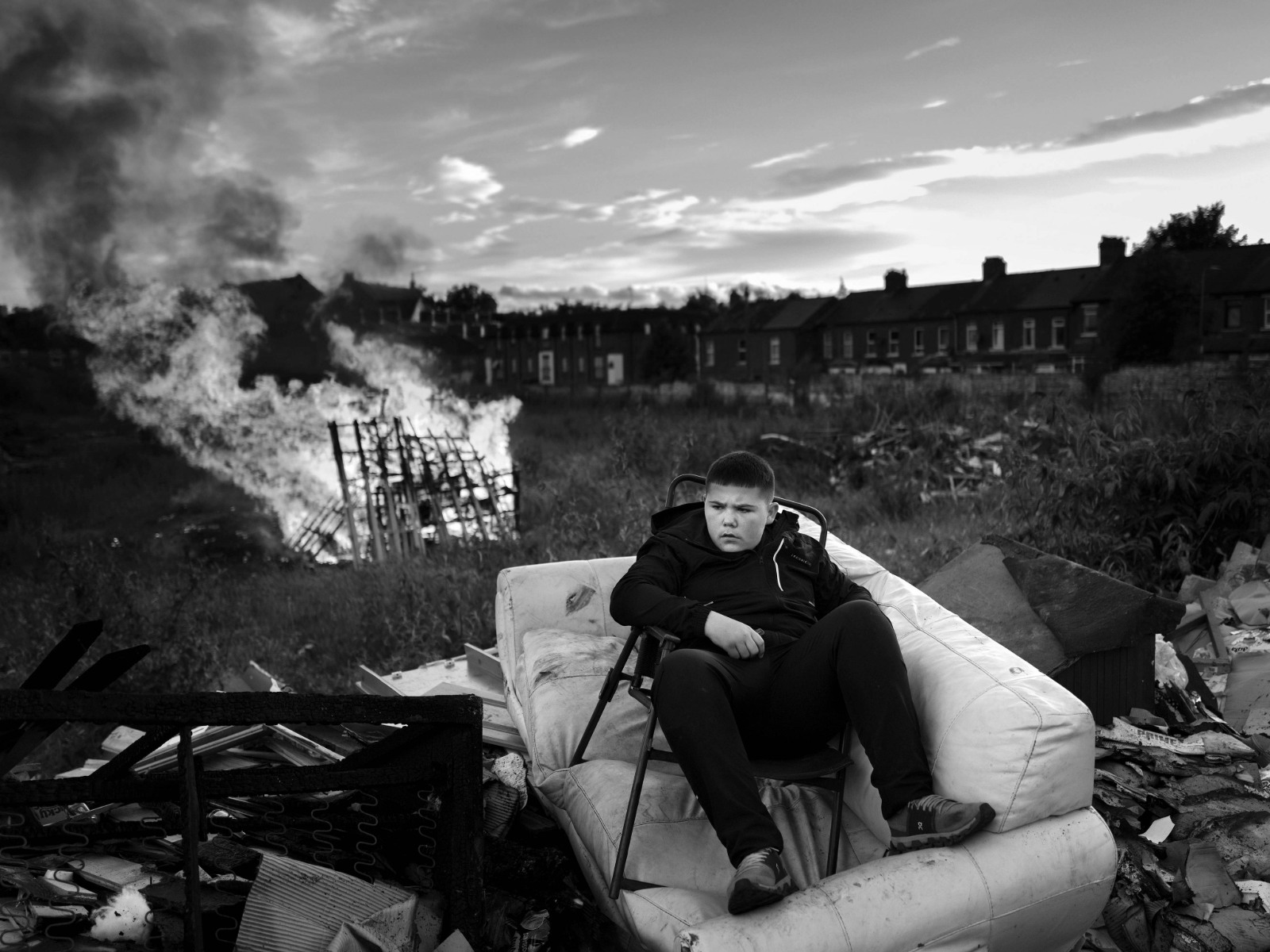 Frame 8 of 15 from Divided Youth, a photo essay by Toby Binder