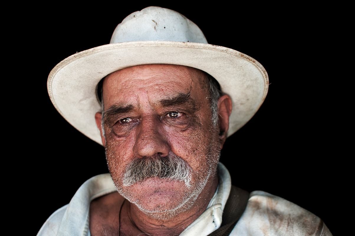 Man, hat, beard. Portrait photograph by Tahiel Jimenez, finalist in the Shoot The Frame Portrait photography award, September 2012