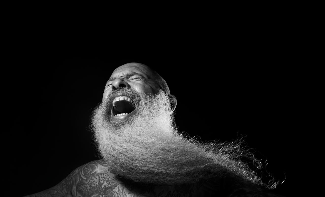 Man, old. long, beard, bald. Portrait photograph by Hemali Zaveri, winner of the Shoot The Frame Portrait photography award, September 2012