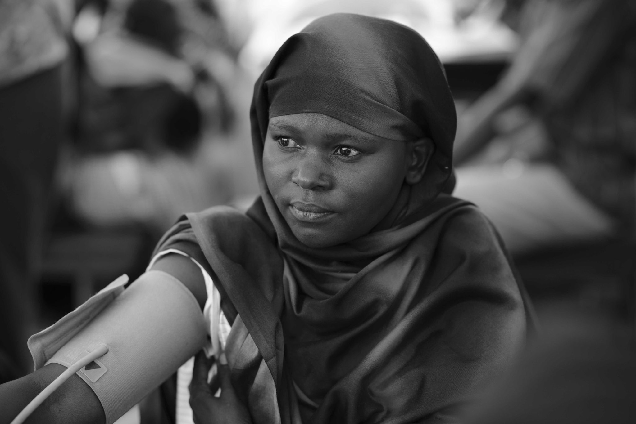 Child, girl, burqa. Portrait photograph by Hannah Klobuchar, finalist in the Shoot The Frame Portrait photography award, December 2013