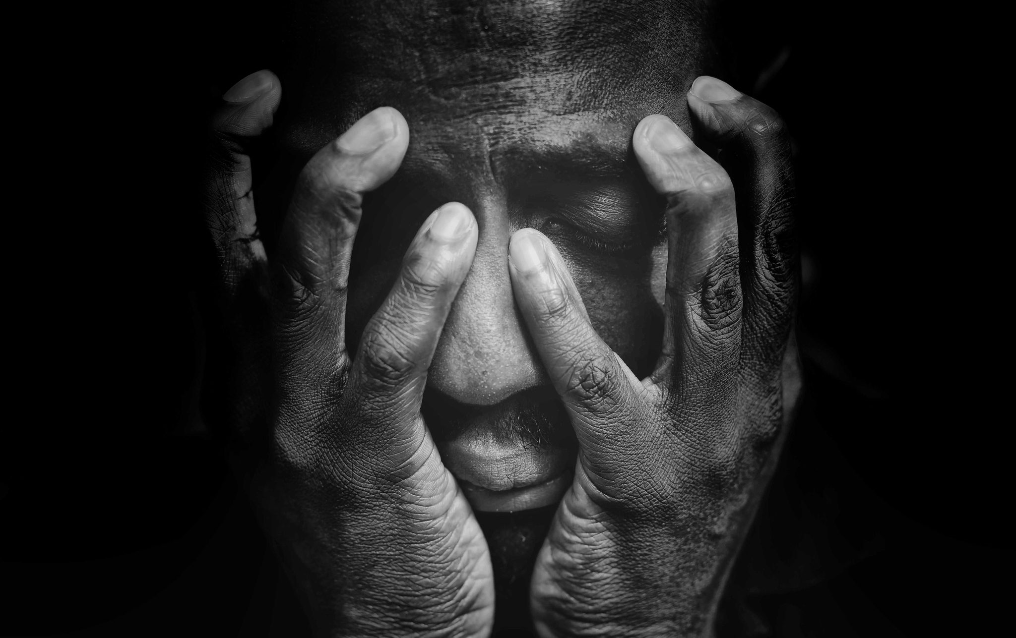 Hands, face, hide. Portrait photograph by Juan Francisco Hernández, finalist in the Shoot The Frame Portrait photography award, October 2015