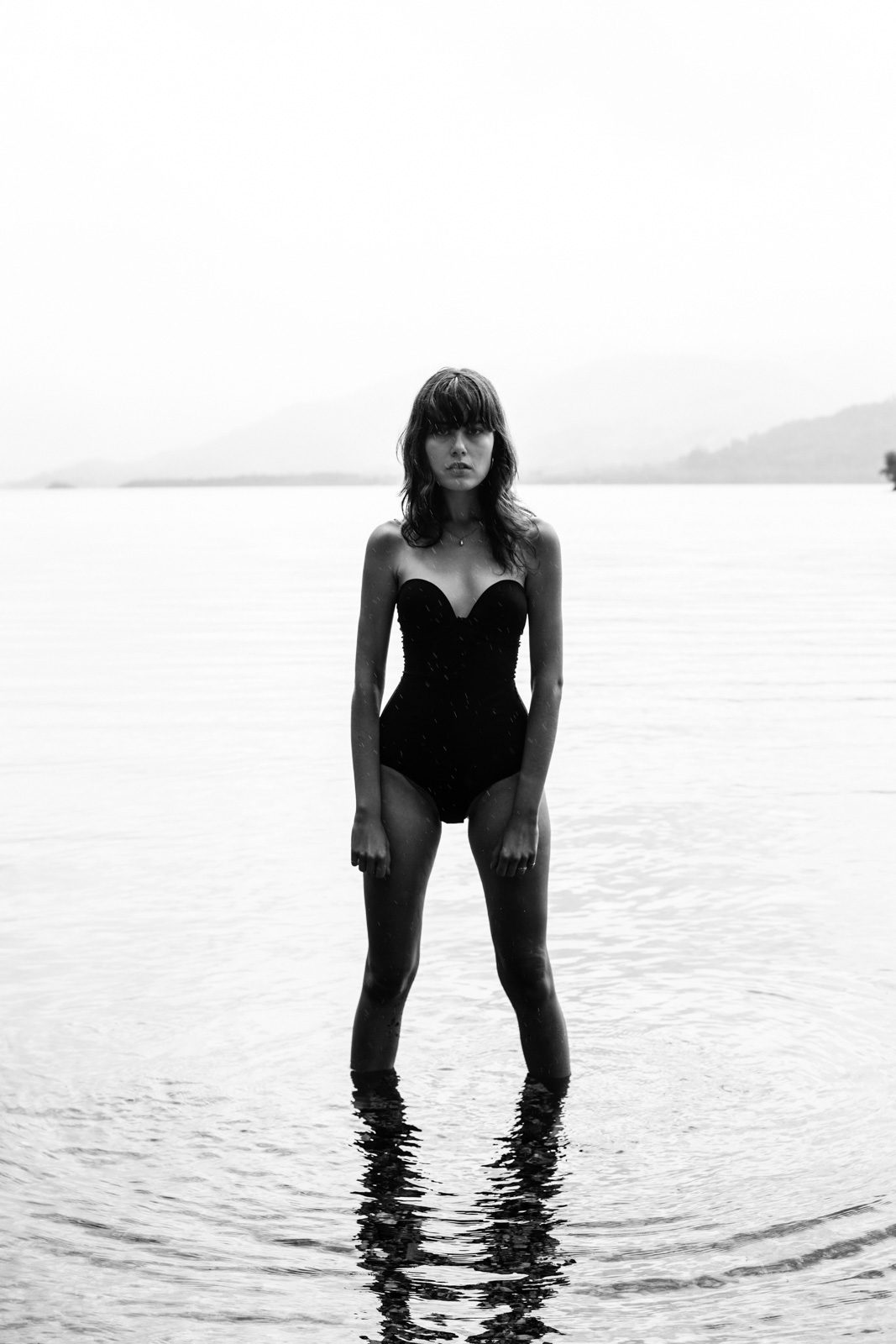 Woman, swim wear, sea. Portrait photograph by Gordon MacKenzie, finalist in the Shoot The Frame Portrait photography award, August 2016