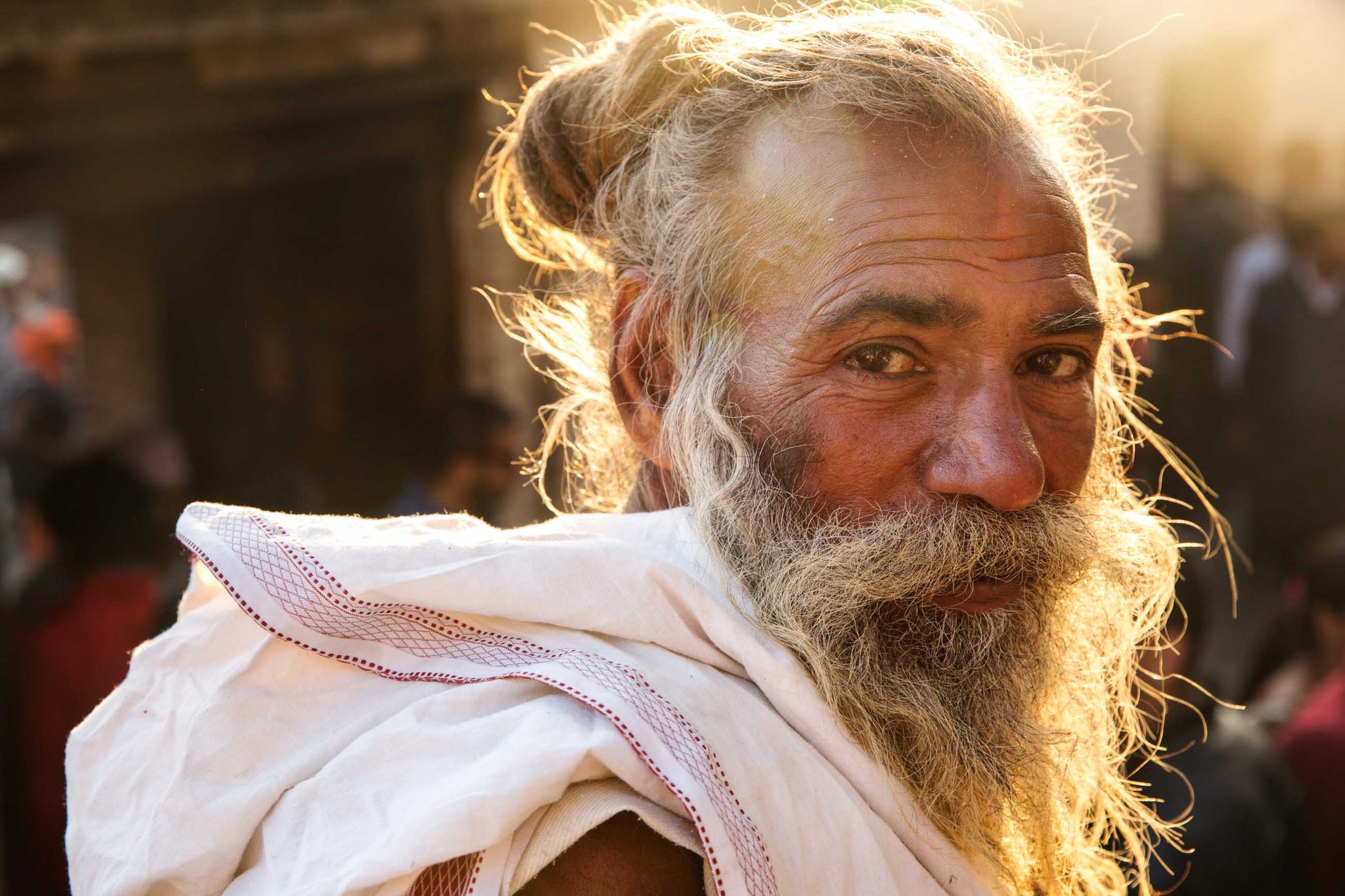Man, beard, old. Portrait photograph by Yaxin Ren, finalist in the Shoot The Frame Portrait photography award, April 2017