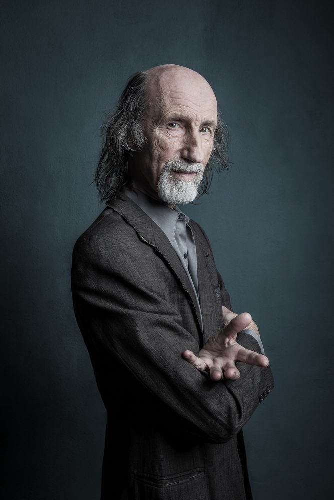 Old man, suit, half bald. Portrait photograph by Barbara FG, finalist in the Shoot The Frame Portrait photography award, November 2017