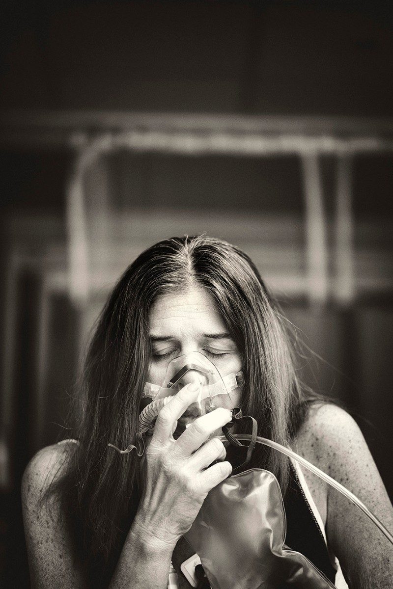 Human, hair, hands. Portrait photograph by Cheryl Clegg, finalist in the Shoot The Frame Portrait photography award, February 2018