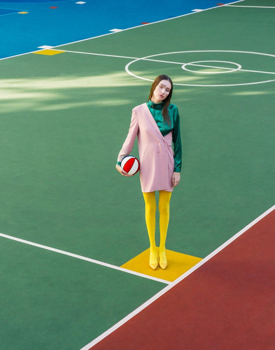 Ball, human, shoes. Portrait photograph by Gabriel Isak, finalist in the Shoot The Frame Portrait photography award, February 2018