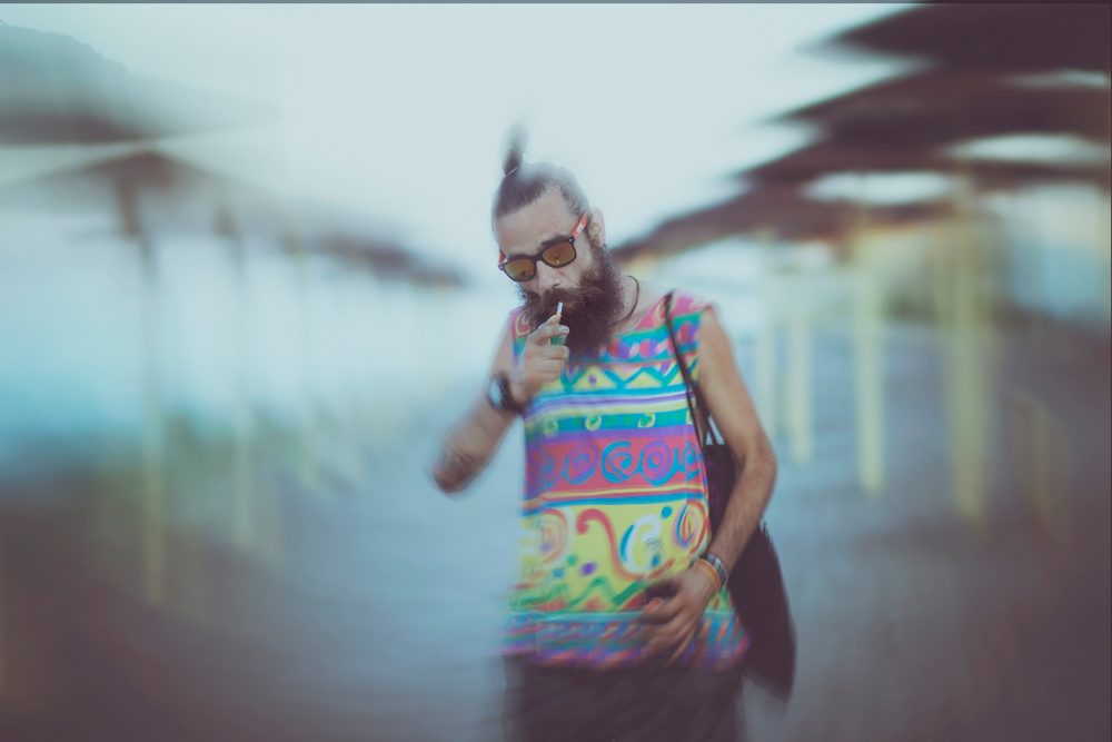 Shirt, watch, bag. Portrait photograph by Raluca Arhire, winner of the Shoot The Frame Portrait photography award, June 2018