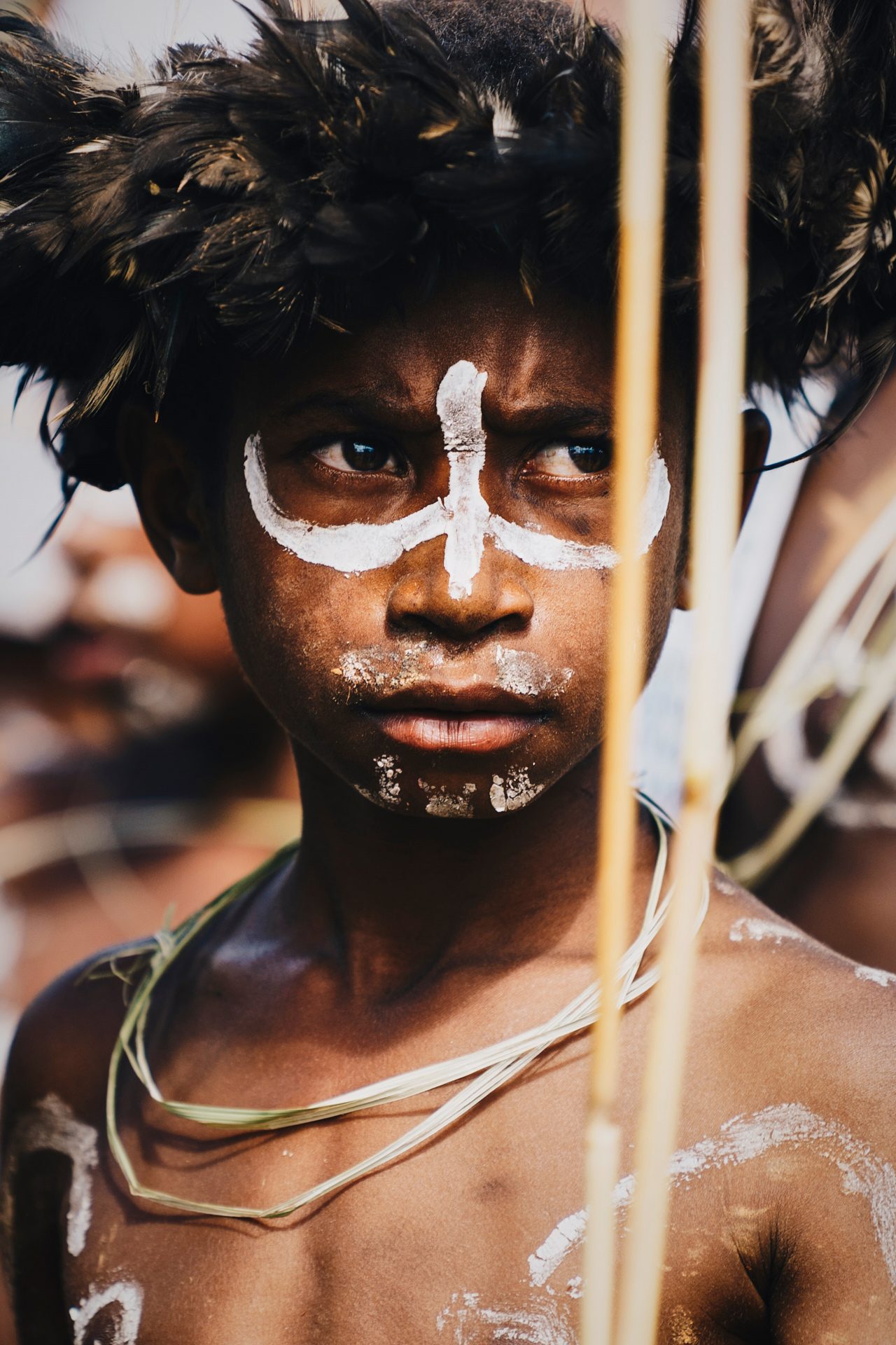 The glimpse, Wamena, Jayawijaya, Papua, Indonesien. Portrait photograph by Markus Korenjak, finalist in the Shoot The Frame Portrait photography award, April 2020
