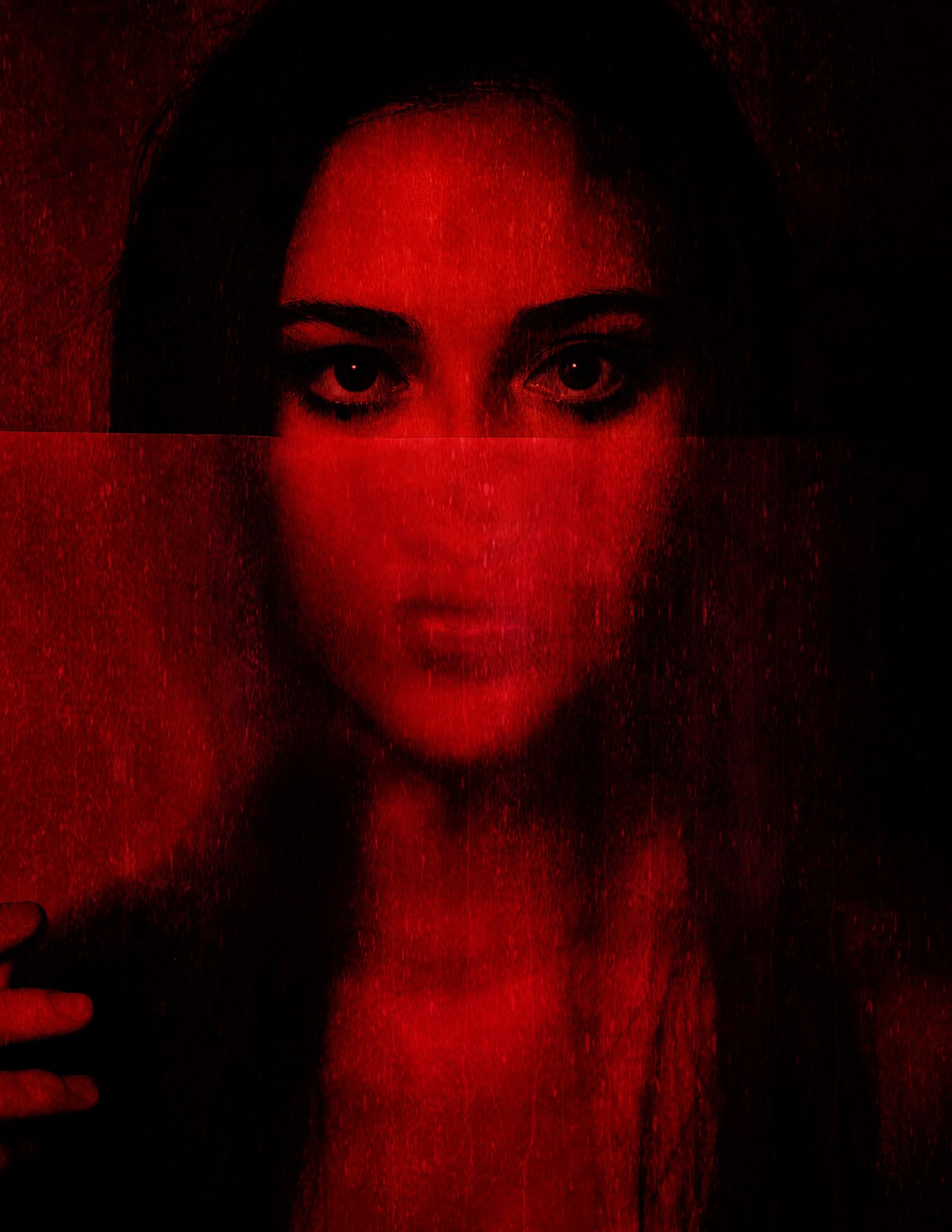 Rose Red, St. Charles, IL, USA. Portrait photograph by Tracy Whiteside, finalist in the Shoot The Frame Portrait photography award, August 2020