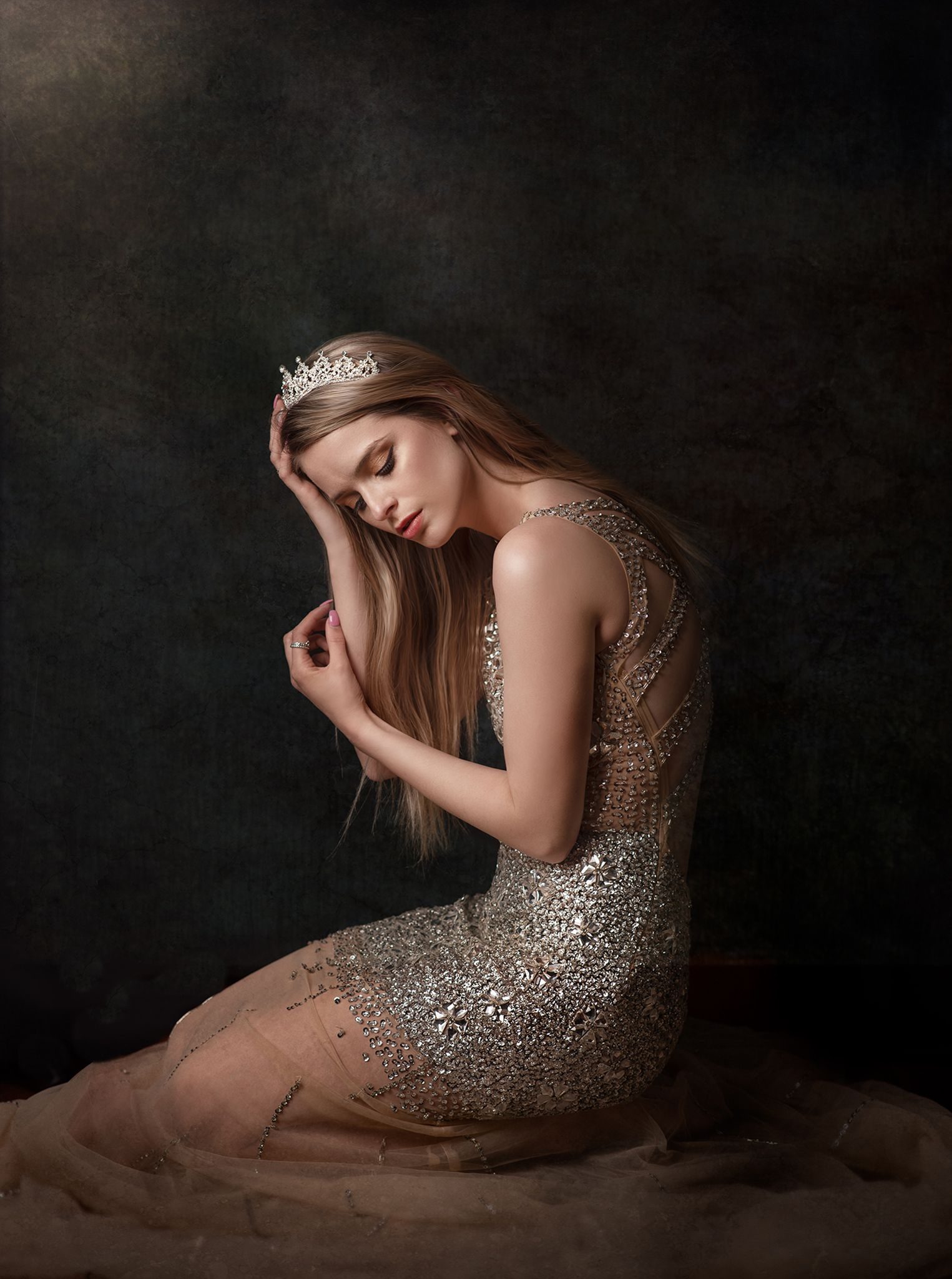 Broken. Portrait photograph by Renee Hibbert, finalist in the Shoot The Frame Portrait photography award, September 2020