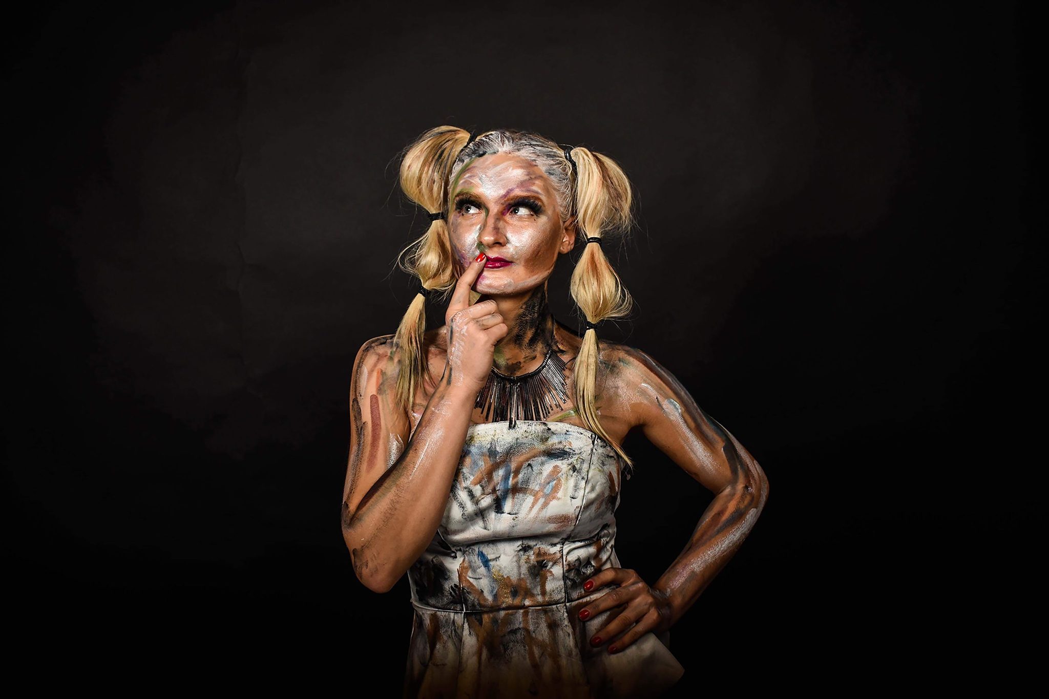 Dreams of dreamer. Portrait photograph by Kitija Ernstsone, finalist in the Shoot The Frame Portrait photography award, October 2020