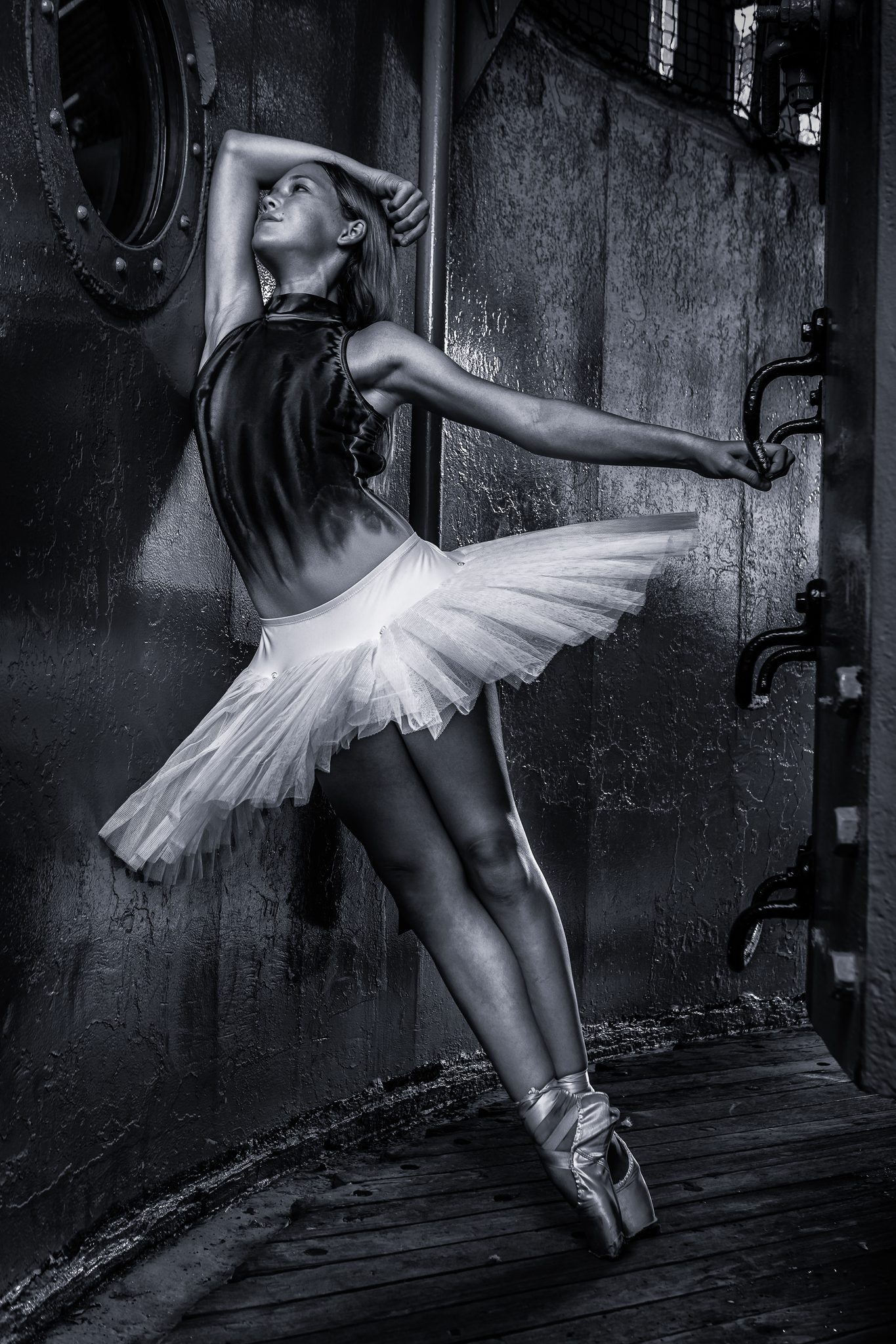 Le Reve du Danseur, San Pedro, CA. Portrait photograph by Bruce Fisher, finalist in the Shoot The Frame Portrait photography award, January 2021