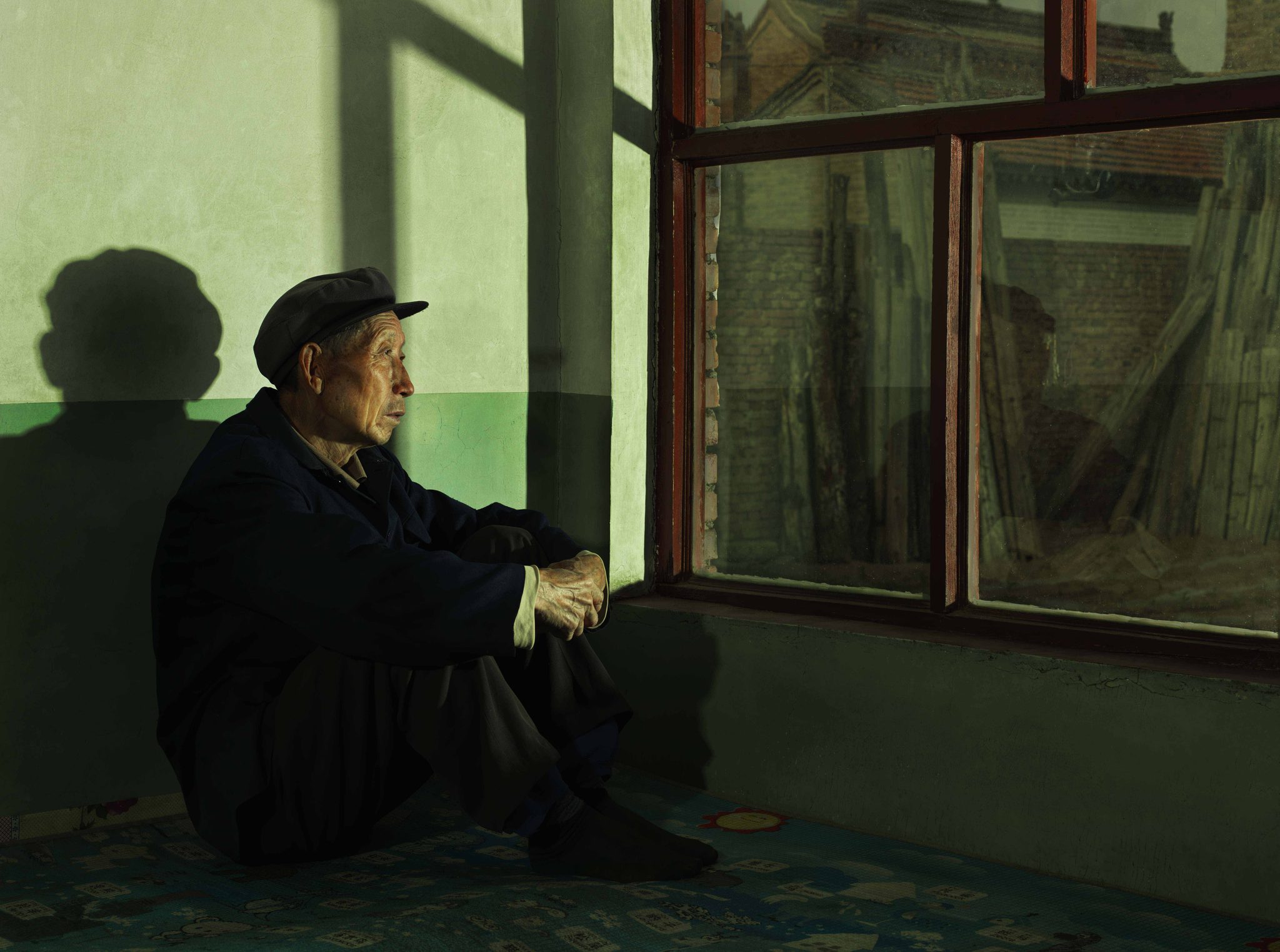 Hengxiao Zhang 76 years old. Portrait photograph by Wenying Liu, finalist in the Shoot The Frame Portrait photography award, July 2021