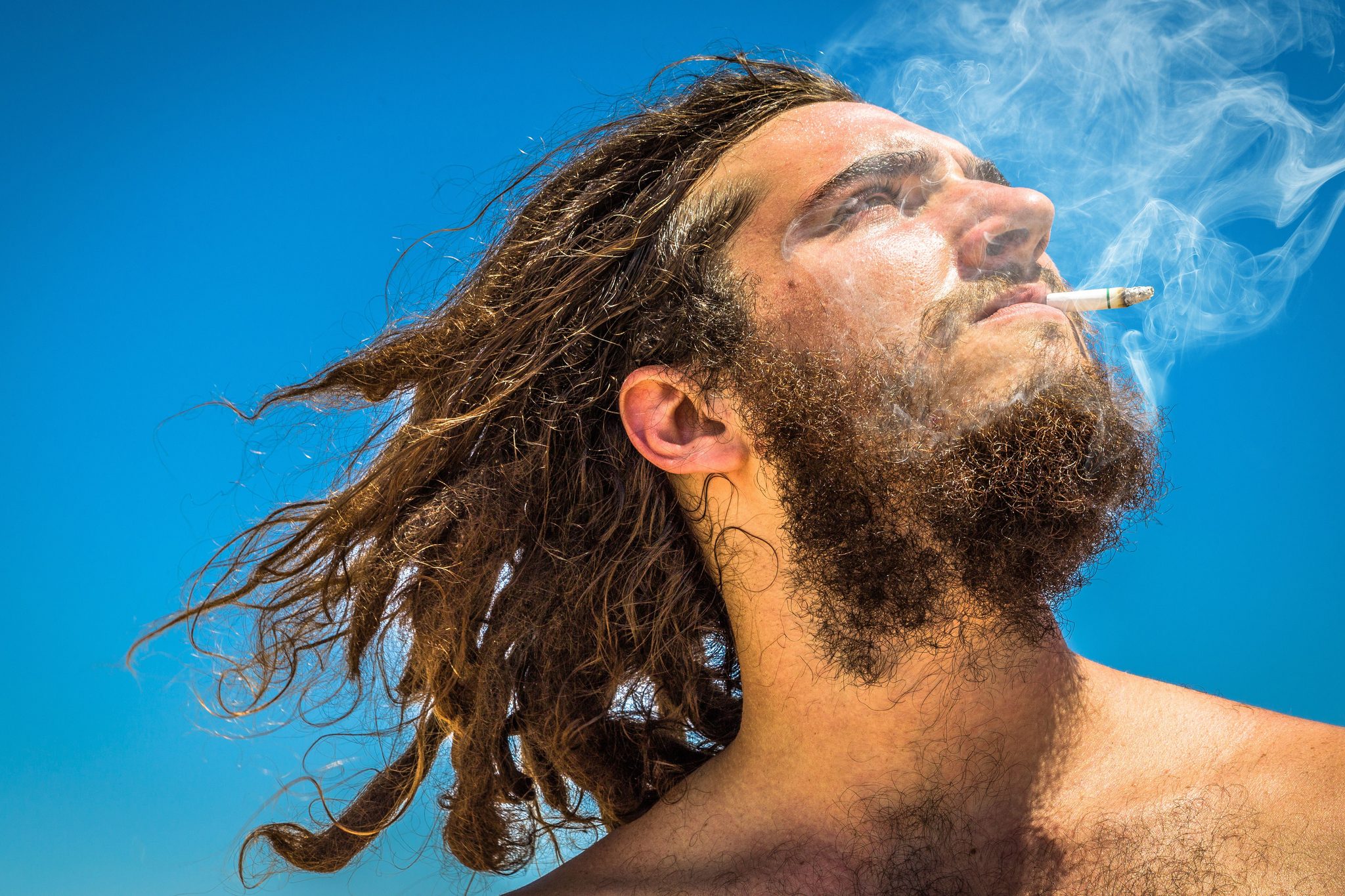 BRIGHT SKY, Los Angeles, CA, USA. Portrait photograph by Dmitrii Demchenko, finalist in the Shoot The Frame Portrait photography award, June 2022