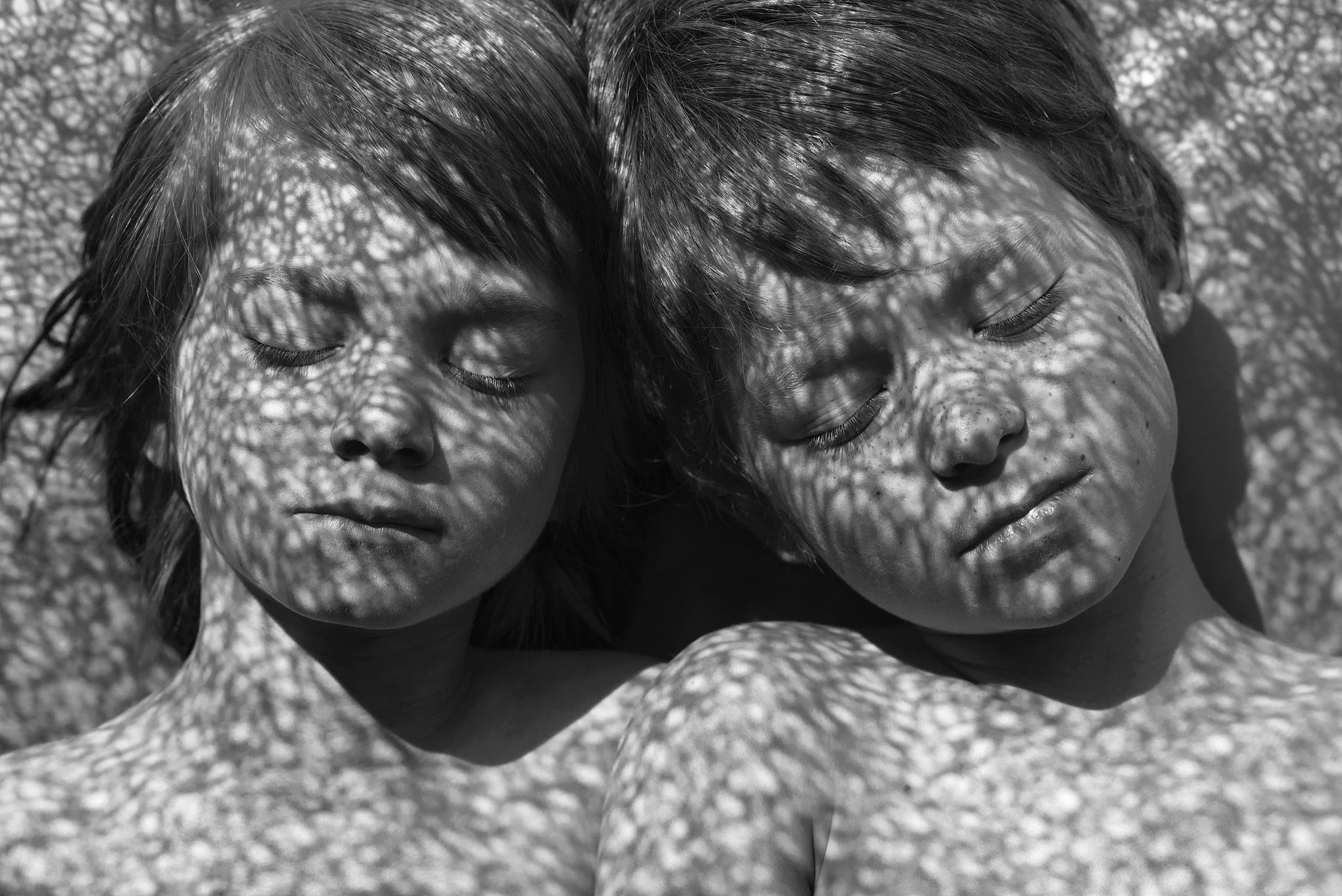 Brothers, Freigericht, Deutschland. Portrait photograph by Olga Steinepreis, finalist in the Shoot The Frame Portrait photography award, September 2022