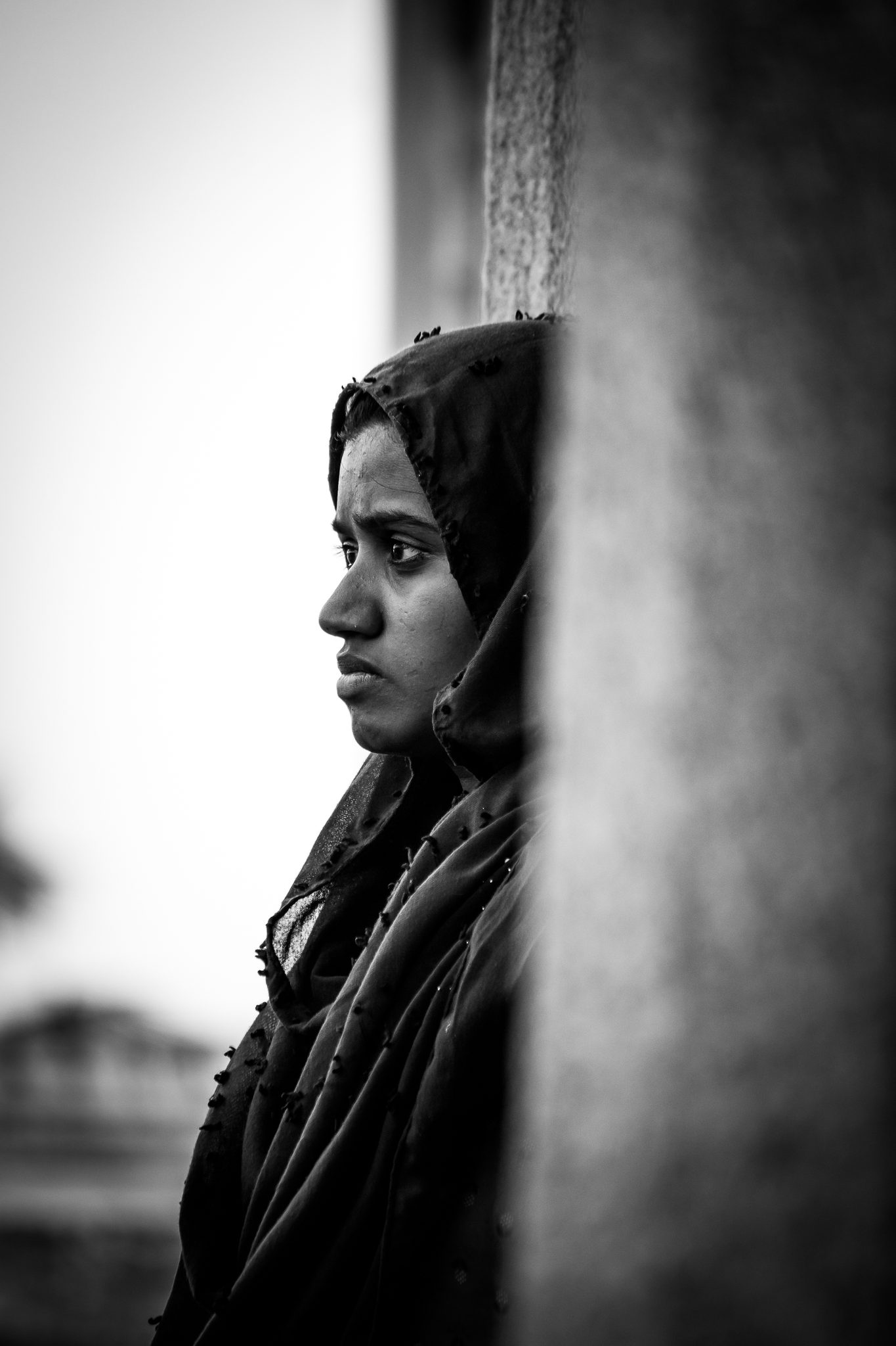Potrait of a Woman. Portrait photograph by Pavan Prasad, winner of the Shoot The Frame Portrait photography award, December 2022
