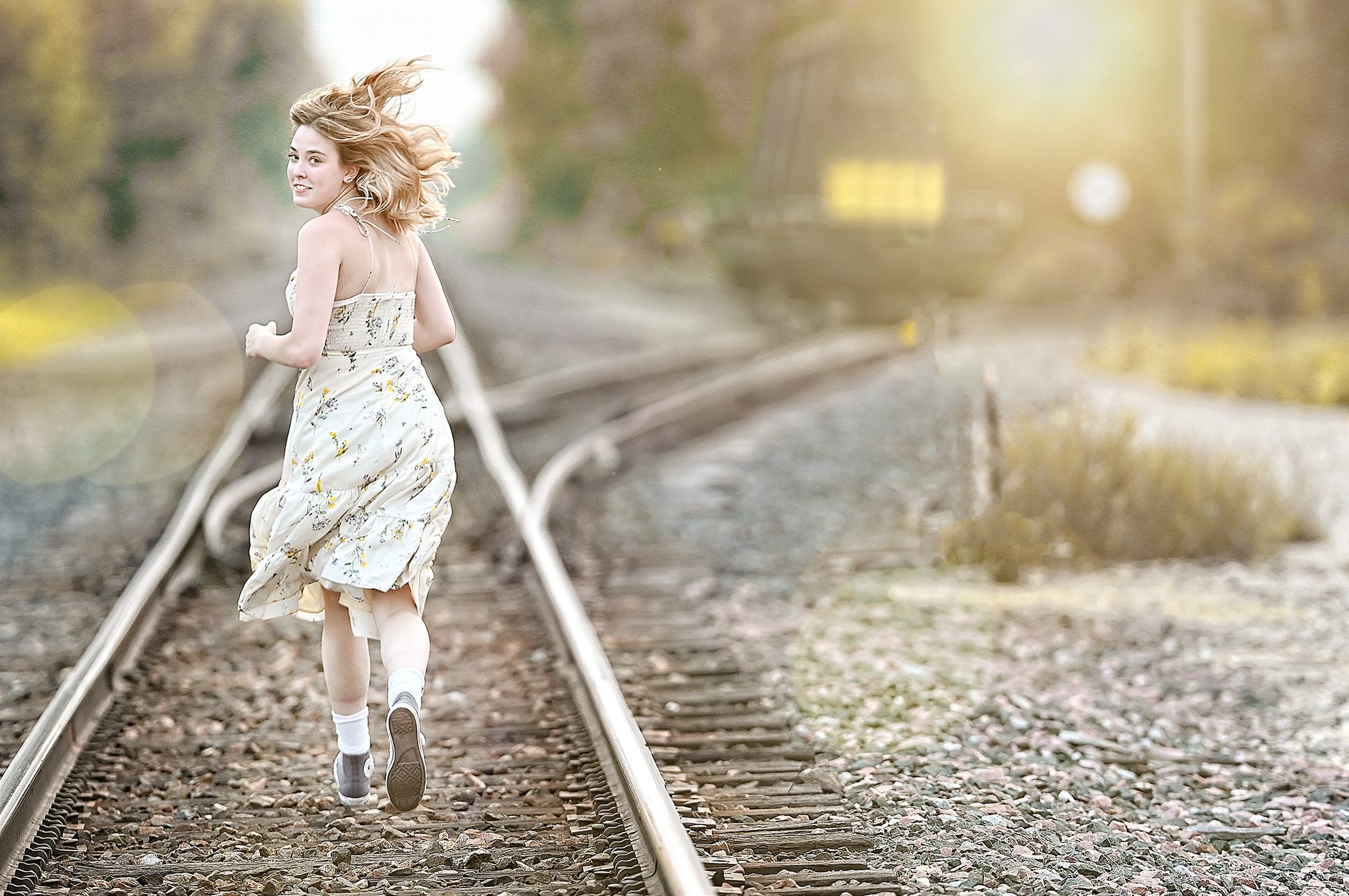 Unleashed, Hampshire, IL 60140, USA. Portrait photograph by Sarah Samuelson, finalist in the Shoot The Frame Portrait photography award, July 2023