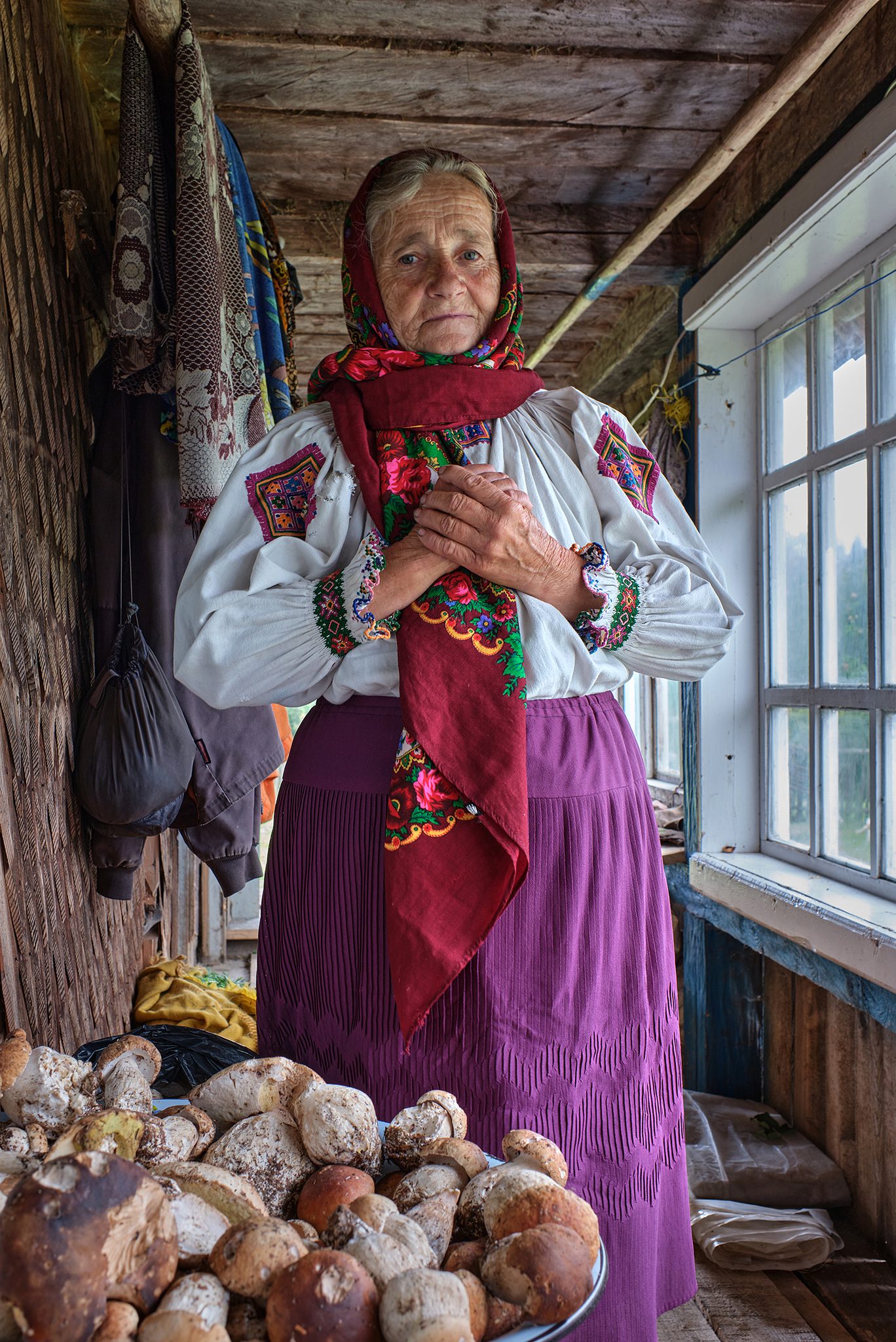 Mountain dweller of the Carpathians. Portrait photograph by Michael Dorohovich, finalist in the Shoot The Frame Portrait photography award, September 2023