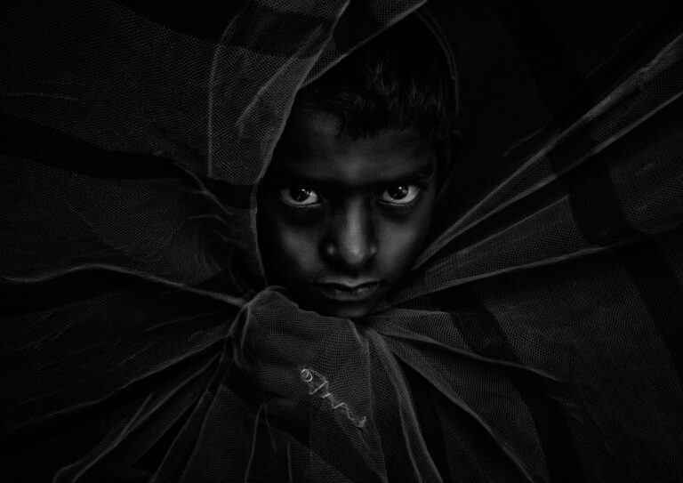Intense, West Bengal, India. Portrait photograph by Kishore Das, winner of the Shoot The Frame Portrait photography award, February 2024