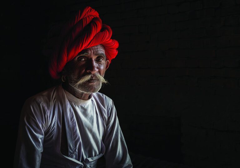 Graceful, Rajasthan, India. Portrait photograph by Kishore Das, winner of the Shoot The Frame Portrait photography award, March 2024