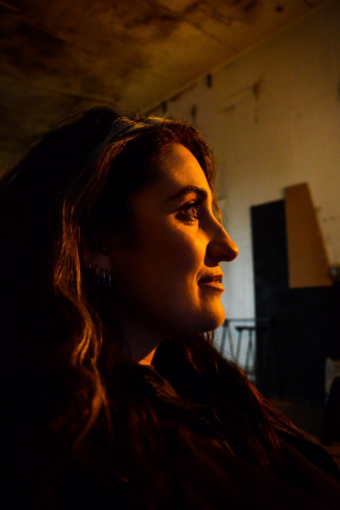 The Art of light. Portrait photograph by Ciara Sheridan, finalist in the Shoot The Frame Portrait photography award, May 2024
