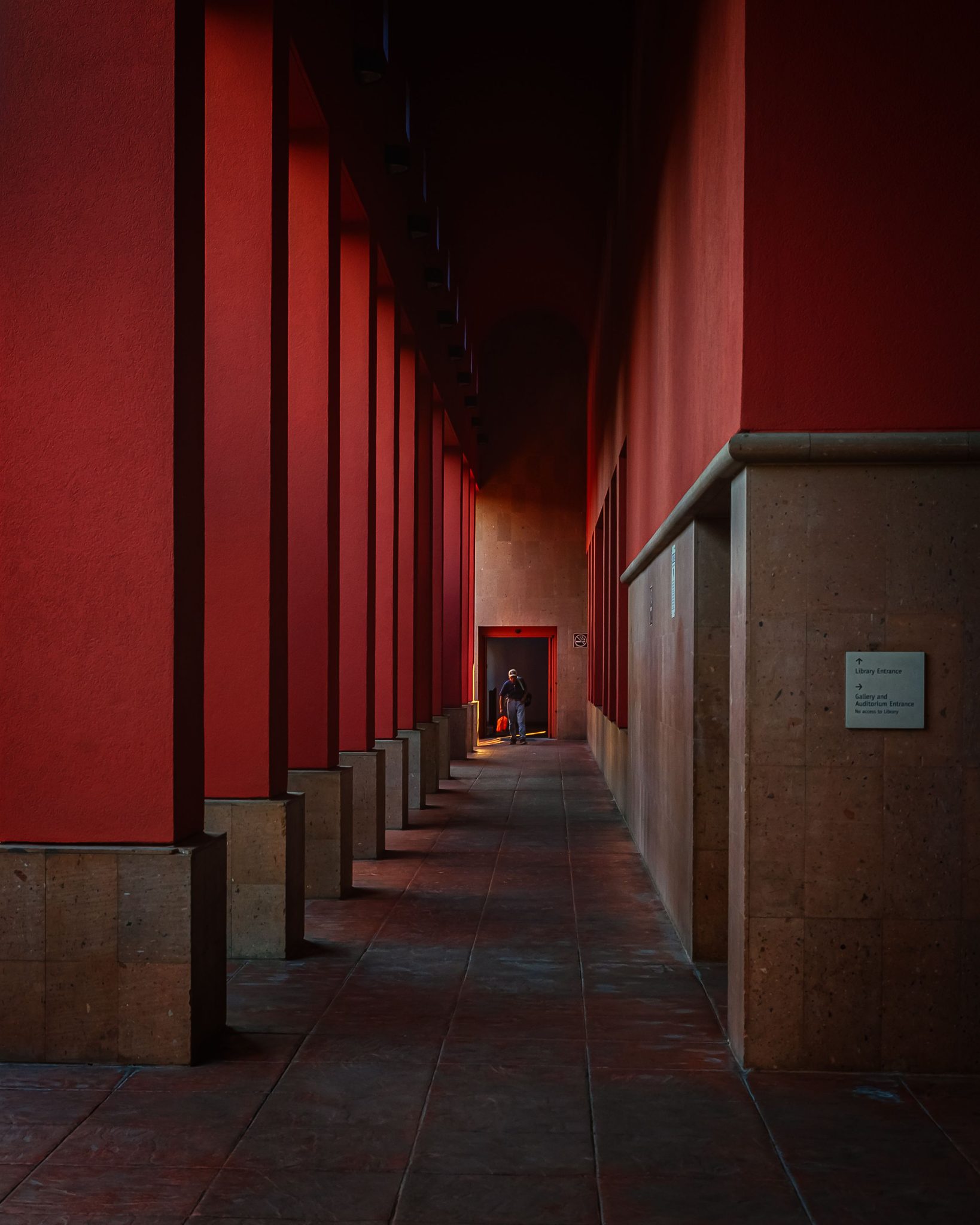 Man Walking, San Antonio, TX, USA. Portrait photograph by Peter Nyren, finalist in the Shoot The Frame Portrait photography award, May 2024