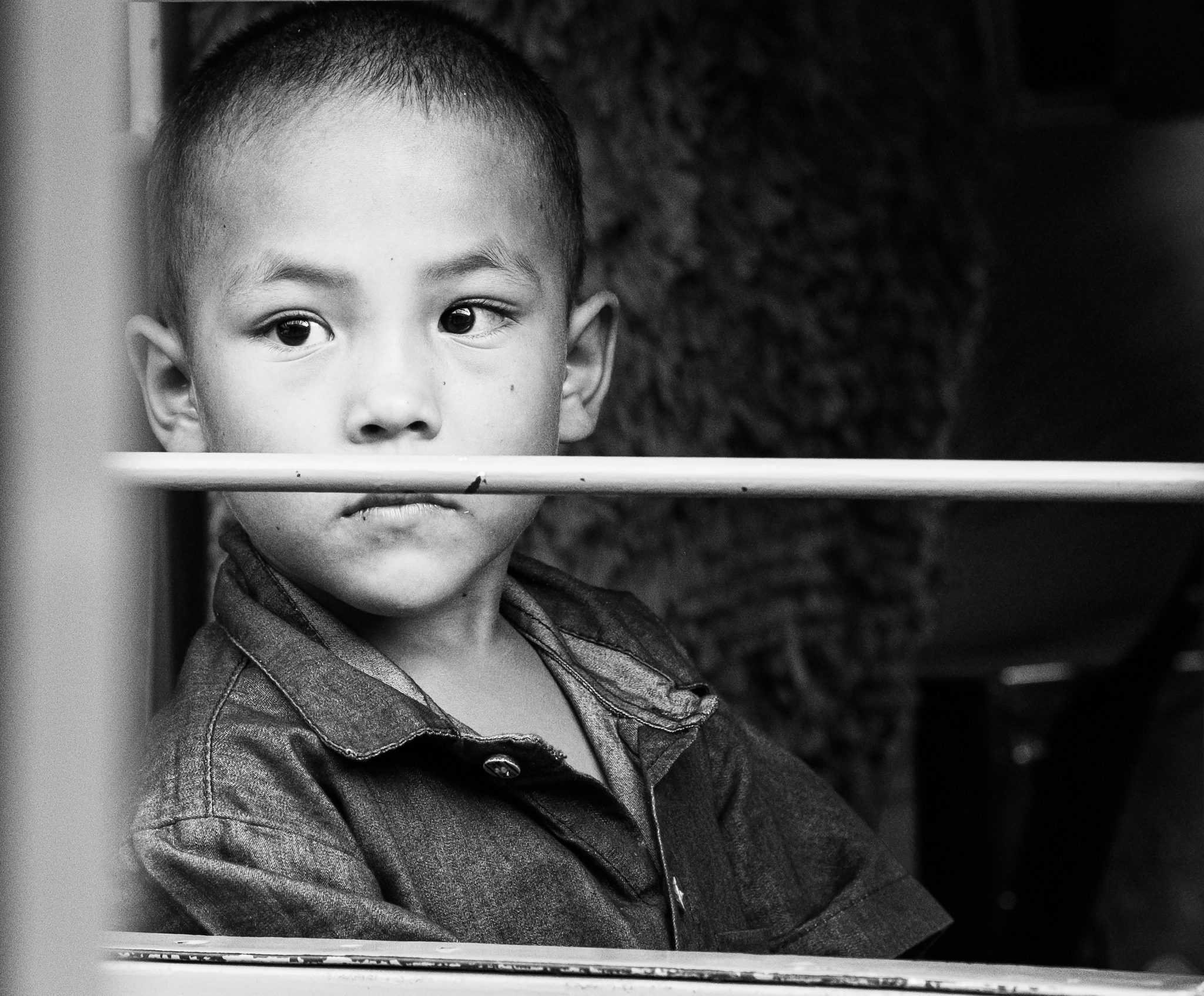 So young and still, Colombia. Portrait photograph by Pierre Matile, finalist in the Shoot The Frame Portrait photography award, July 2024