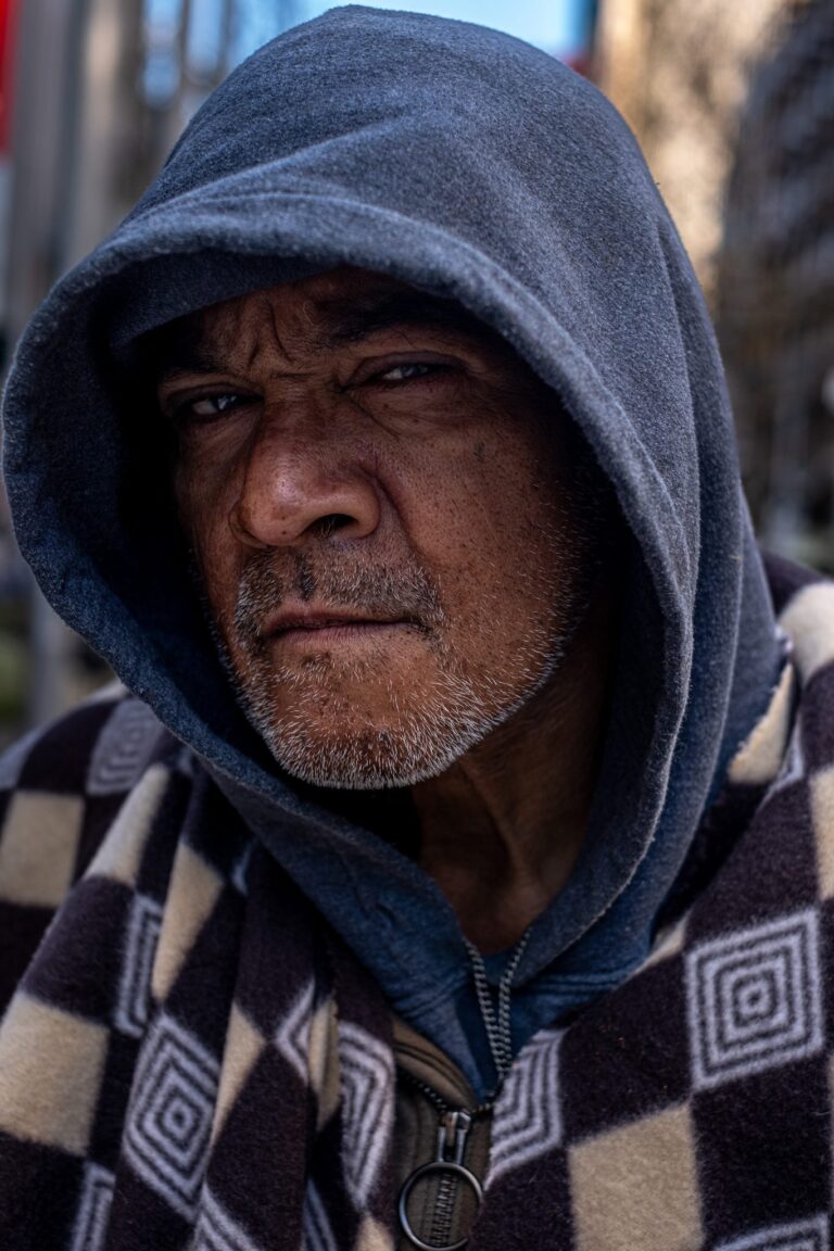 Not Happy. Portrait photograph by Ken Toomey, winner of the Shoot The Frame Portrait photography award, July 2024