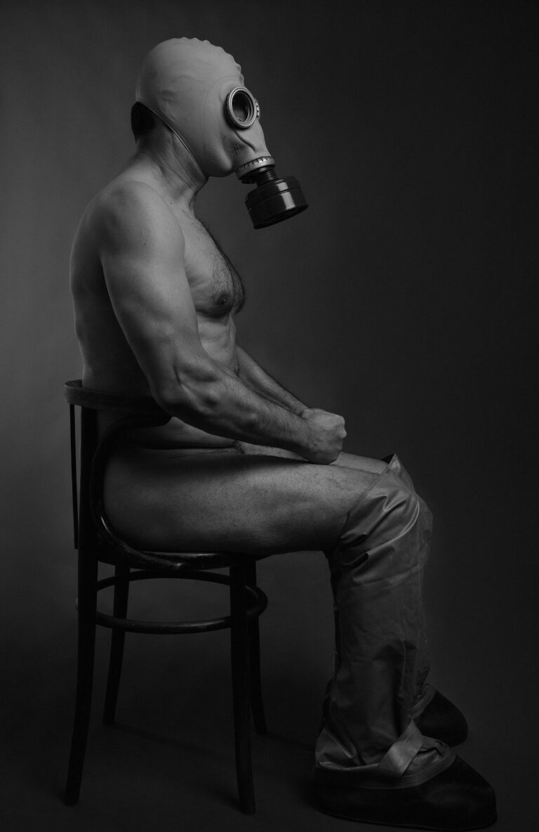 The World is in Danger. Portrait photograph by Michael Dorohovich, winner of the Shoot The Frame Portrait photography award, December 2024