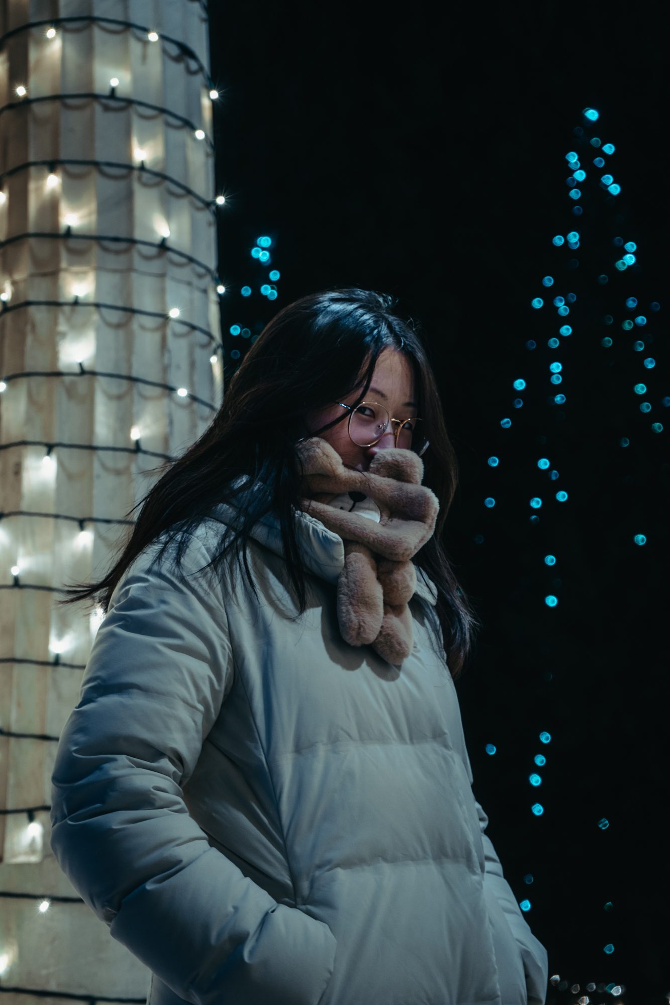 Bearing the Cold, Yonkers, NY, USA. Portrait photograph by Matthew Ng, finalist in the Shoot The Frame Portrait photography award, January 2025